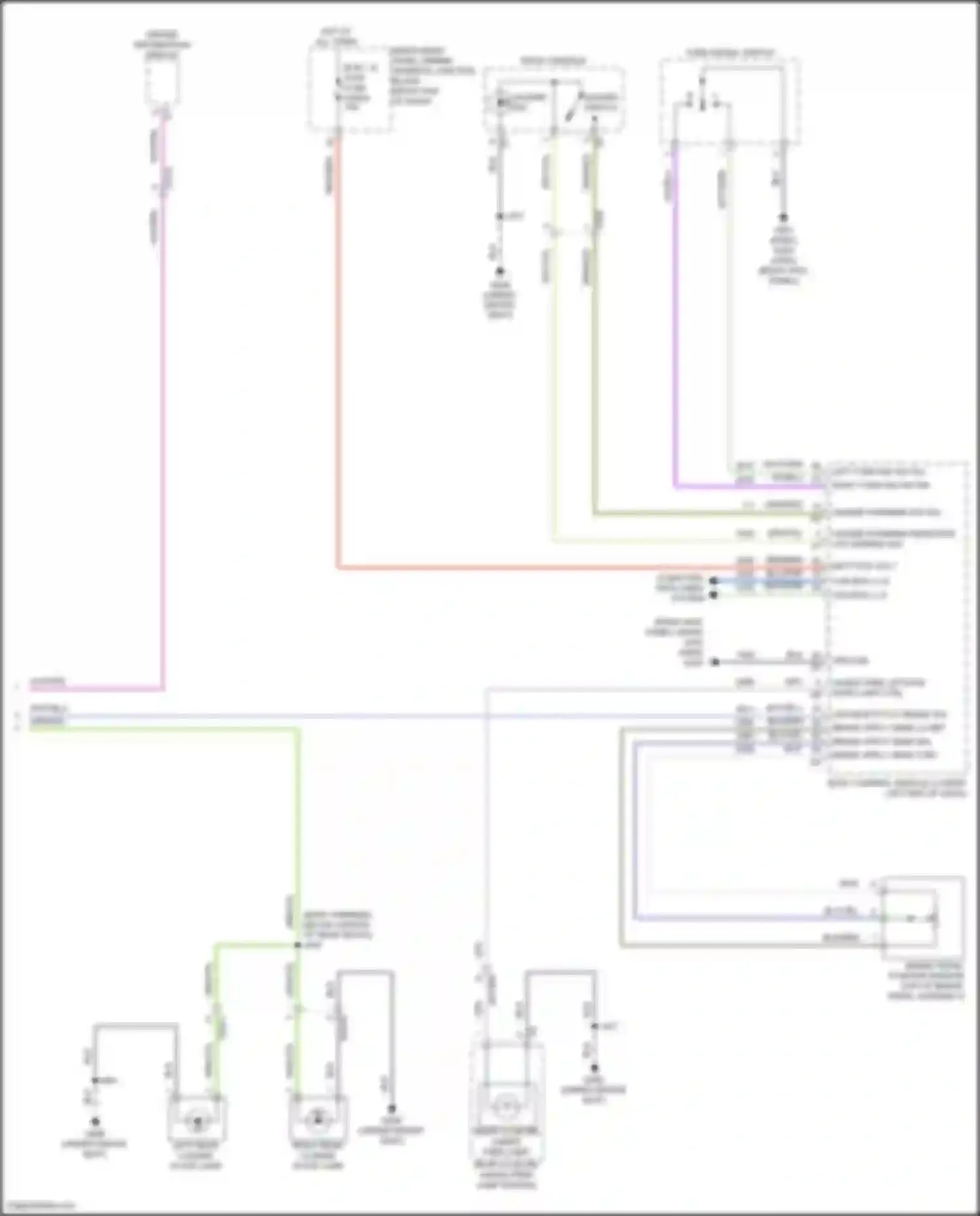 Lyriq Cadillac I (2022-2024): Exterior lamps circuit (6 of 6)