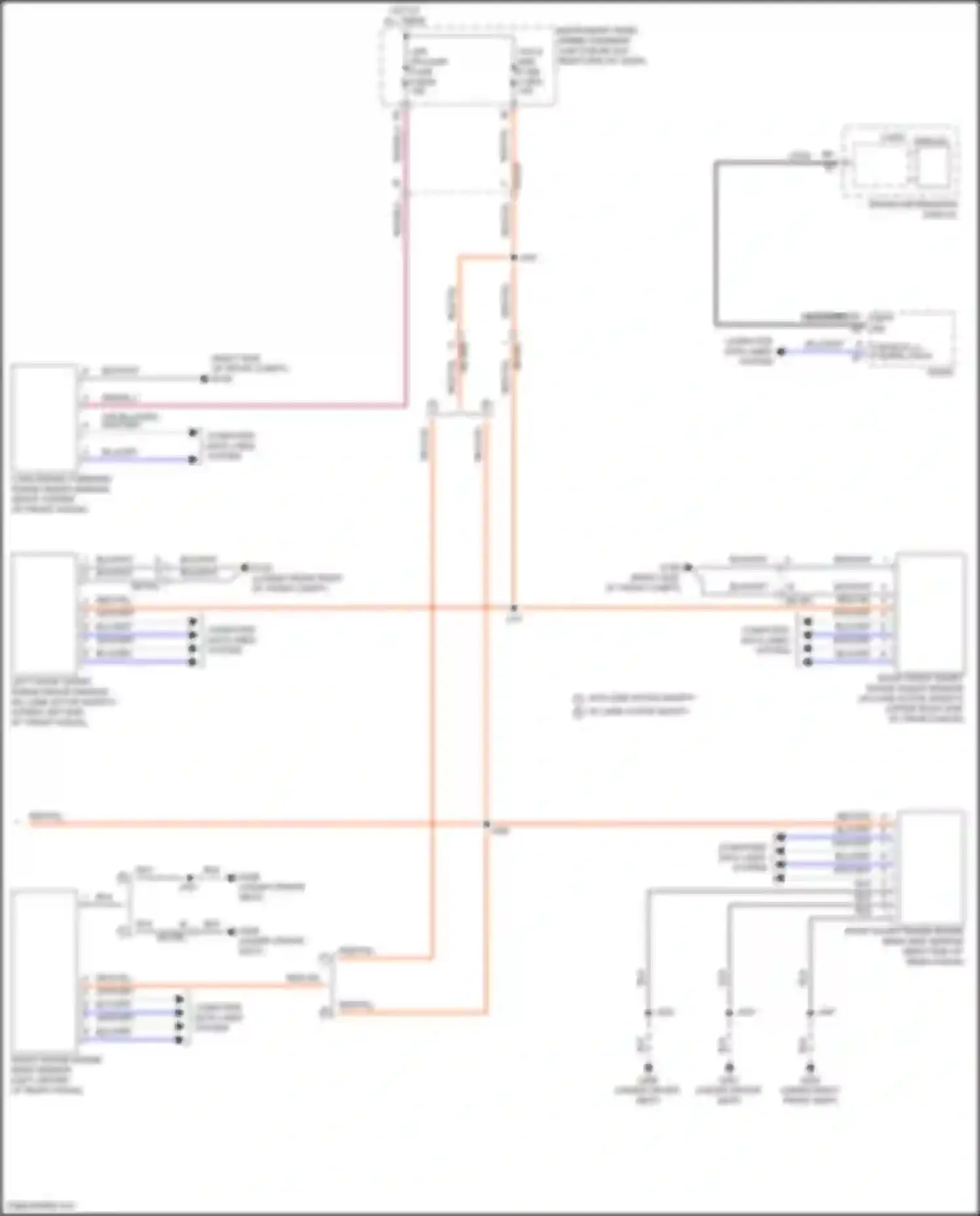 Lyriq Cadillac I (2022-2024): Collision avoidance circuit (2 of 2)