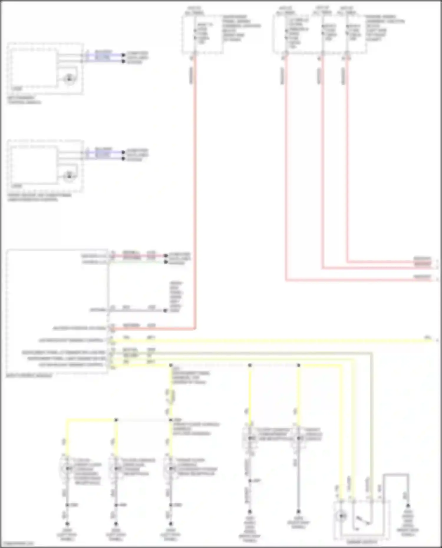 Lyriq Cadillac I (2022-2024): Instrument illumination circuit (1 of 2)