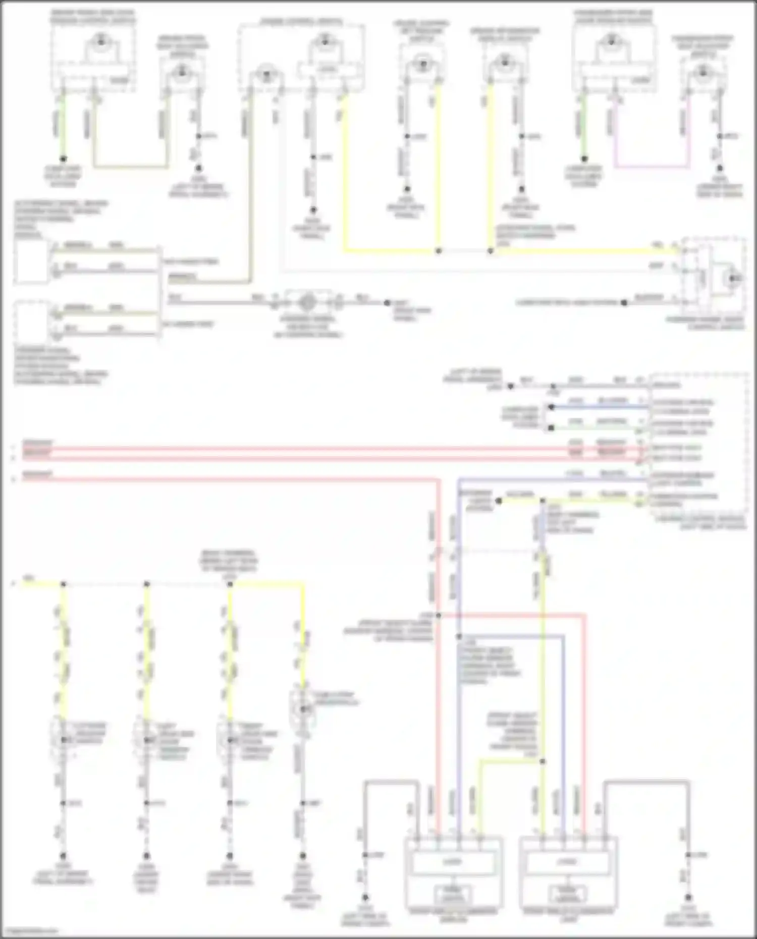 Lyriq Cadillac I (2022-2024): Instrument illumination circuit (2 of 2)