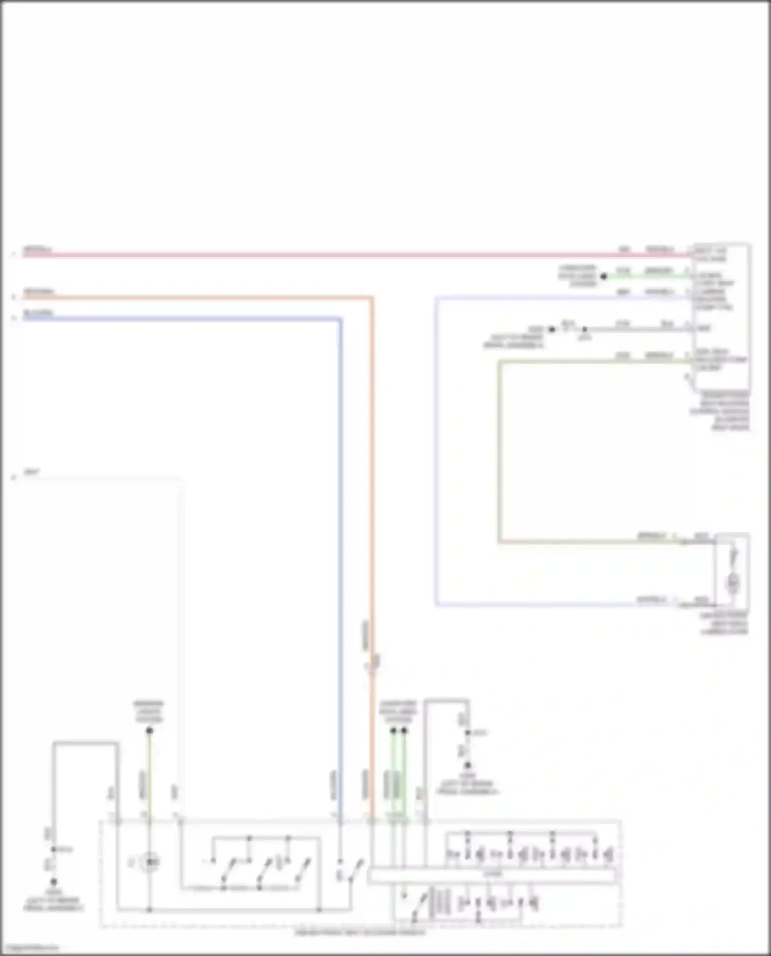 Lyriq Cadillac I (2022-2024): Driver"s memory seat circuit (2 of 2)