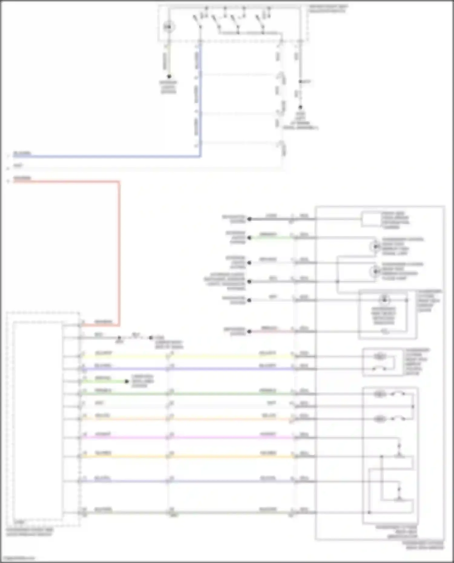 Lyriq Cadillac I (2022-2024): Memory mirrors circuit (2 of 2)