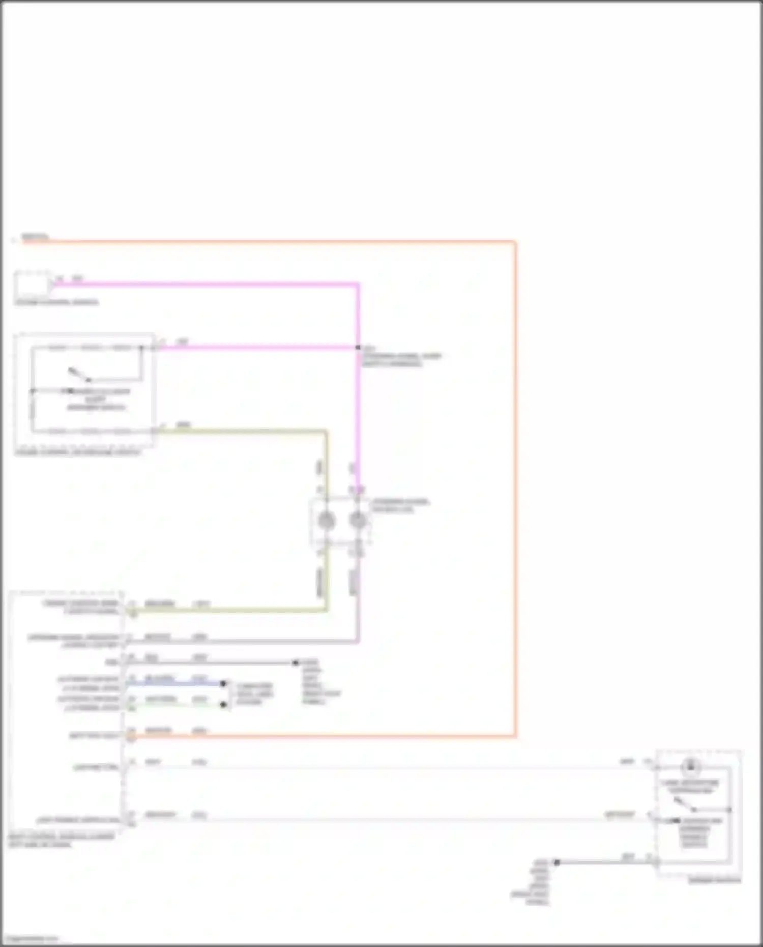 Lyriq Cadillac I (2022-2024): Lane departure warning circuit (2 of 2)