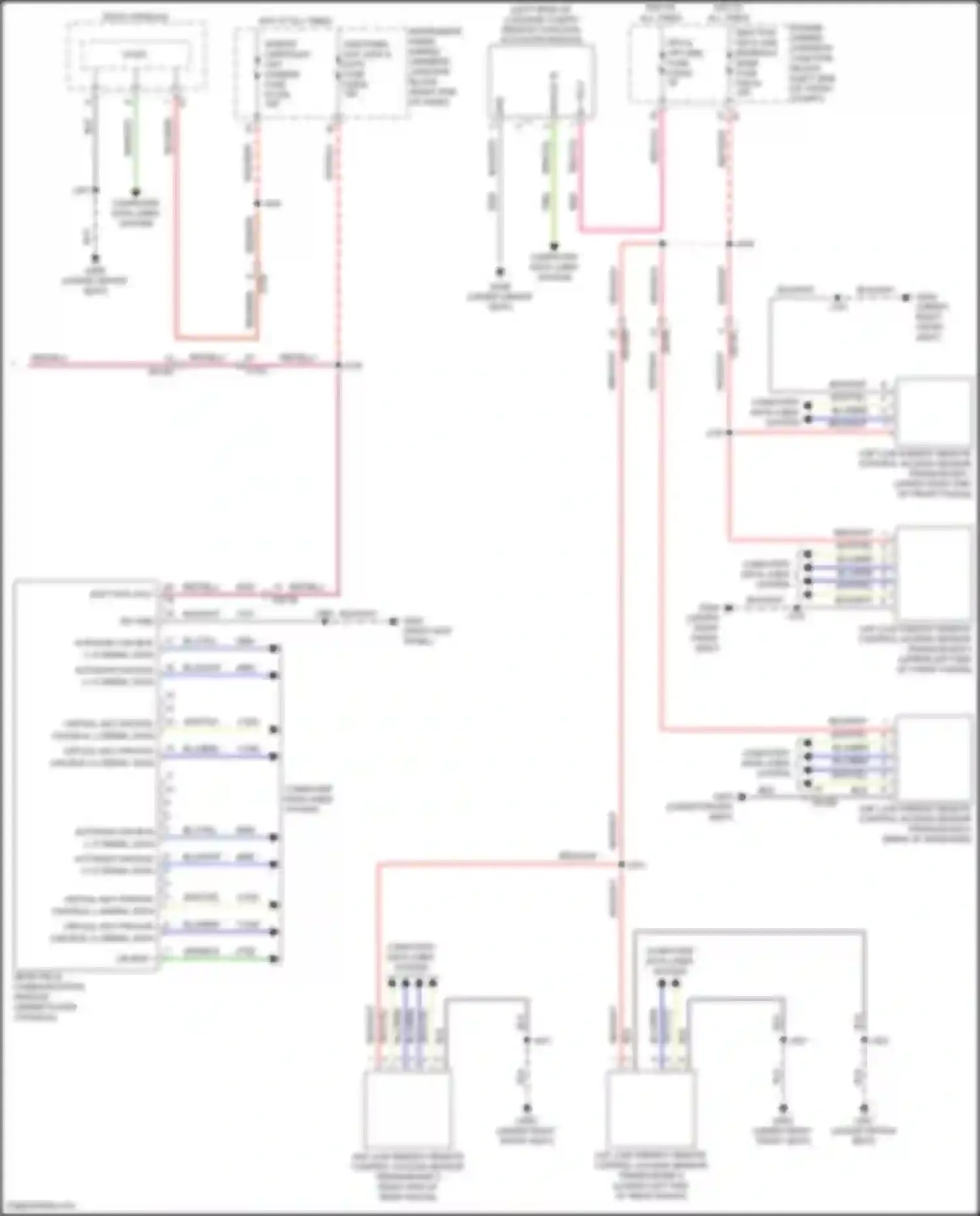 Lyriq Cadillac I (2022-2024): Power door locks circuit (6 of 6)