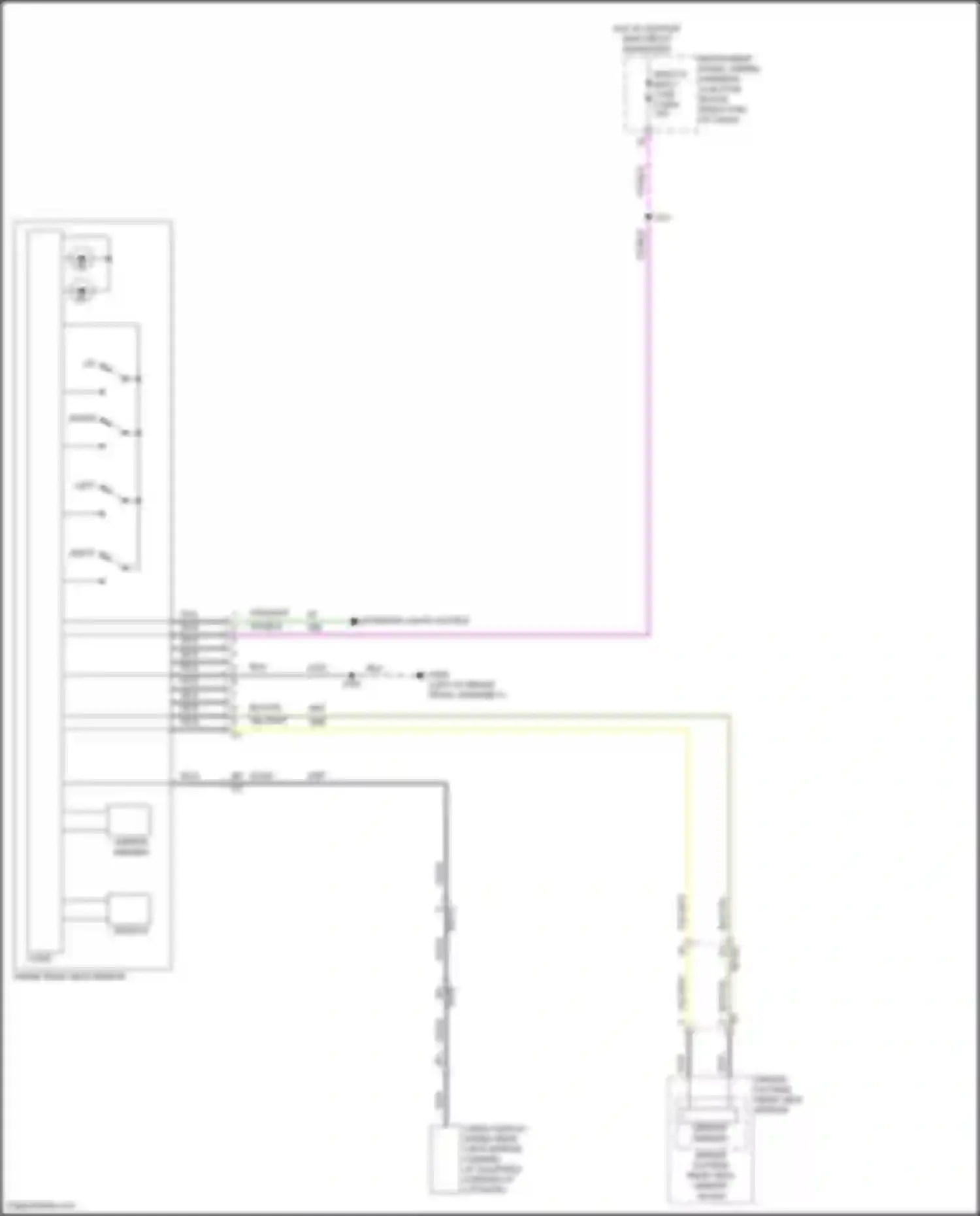 Lyriq Cadillac I (2022-2024): Power mirrors circuit
