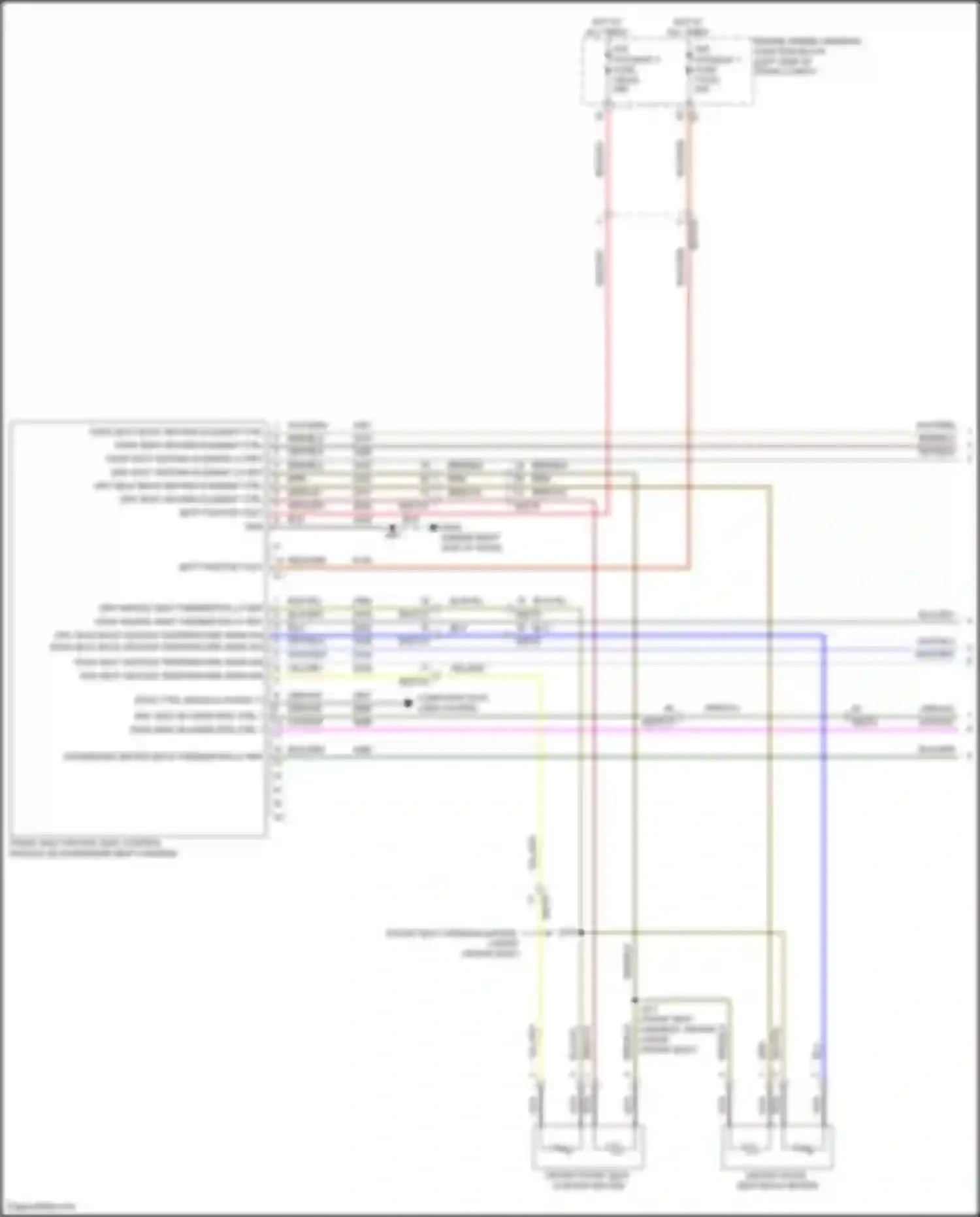 Lyriq Cadillac I (2022-2024): Front heated seats circuit (1 of 3)