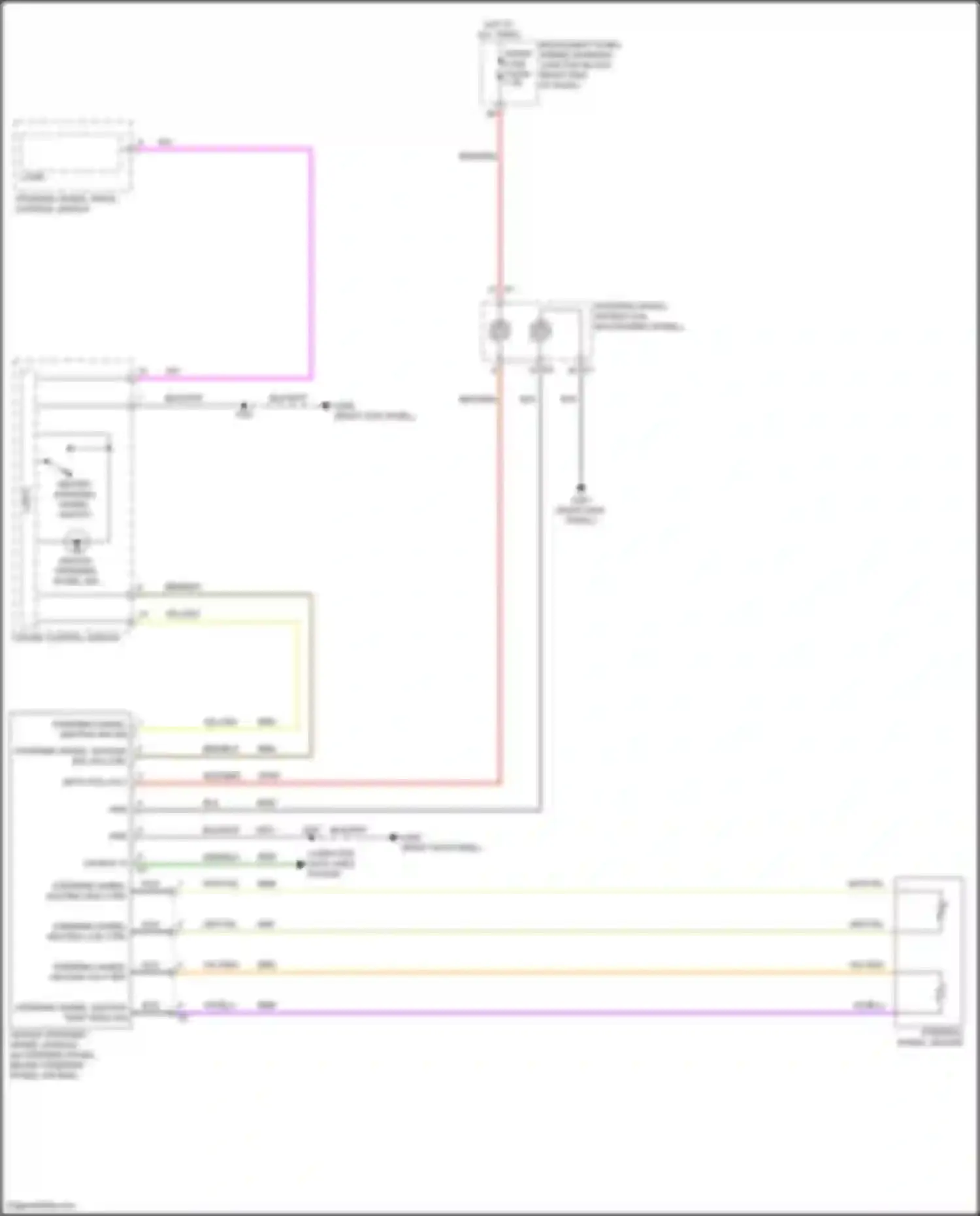 Lyriq Cadillac I (2022-2024): Heated steering wheel circuit, w/o lane active safety