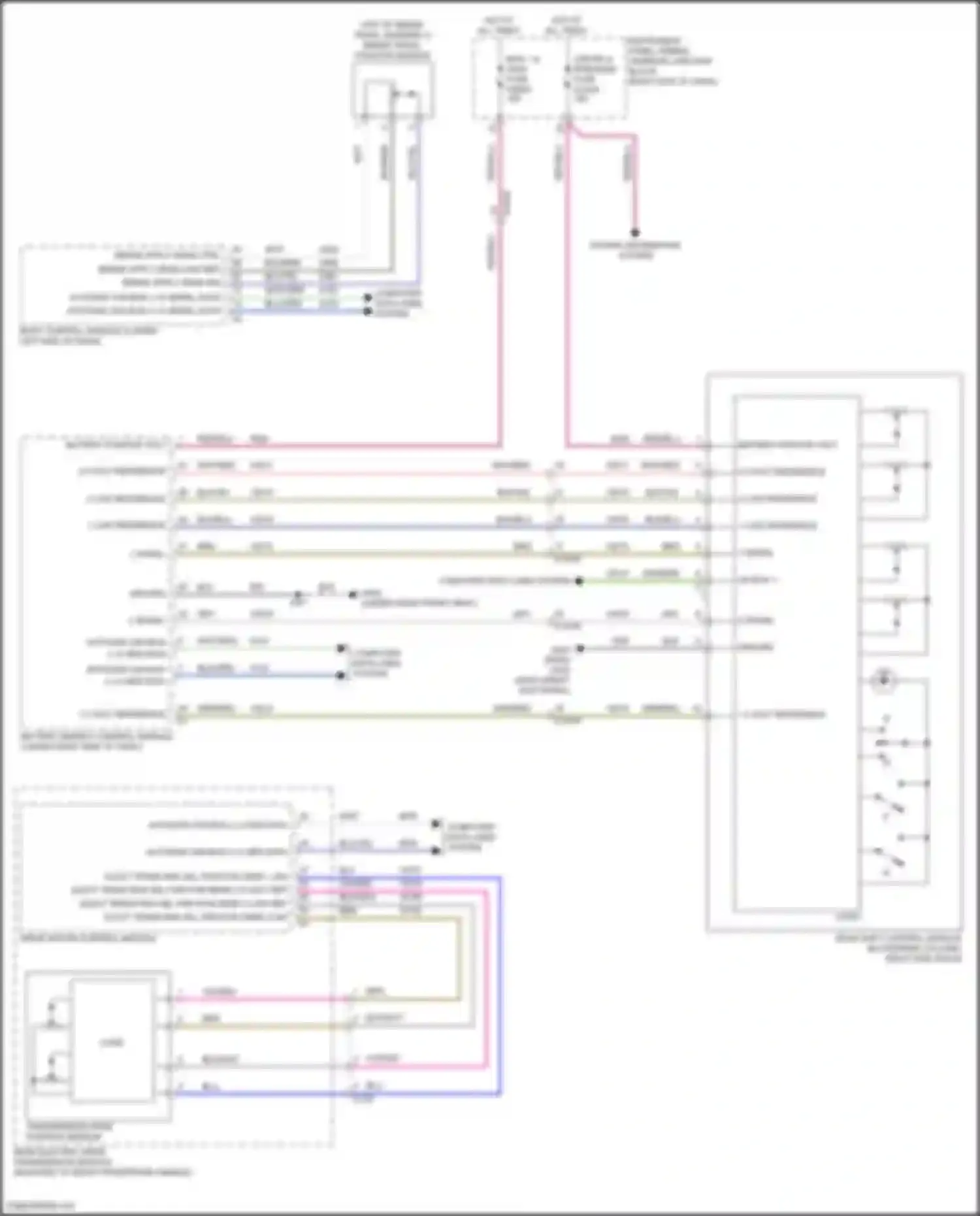 Lyriq Cadillac I (2022-2024): Shift interlock circuit