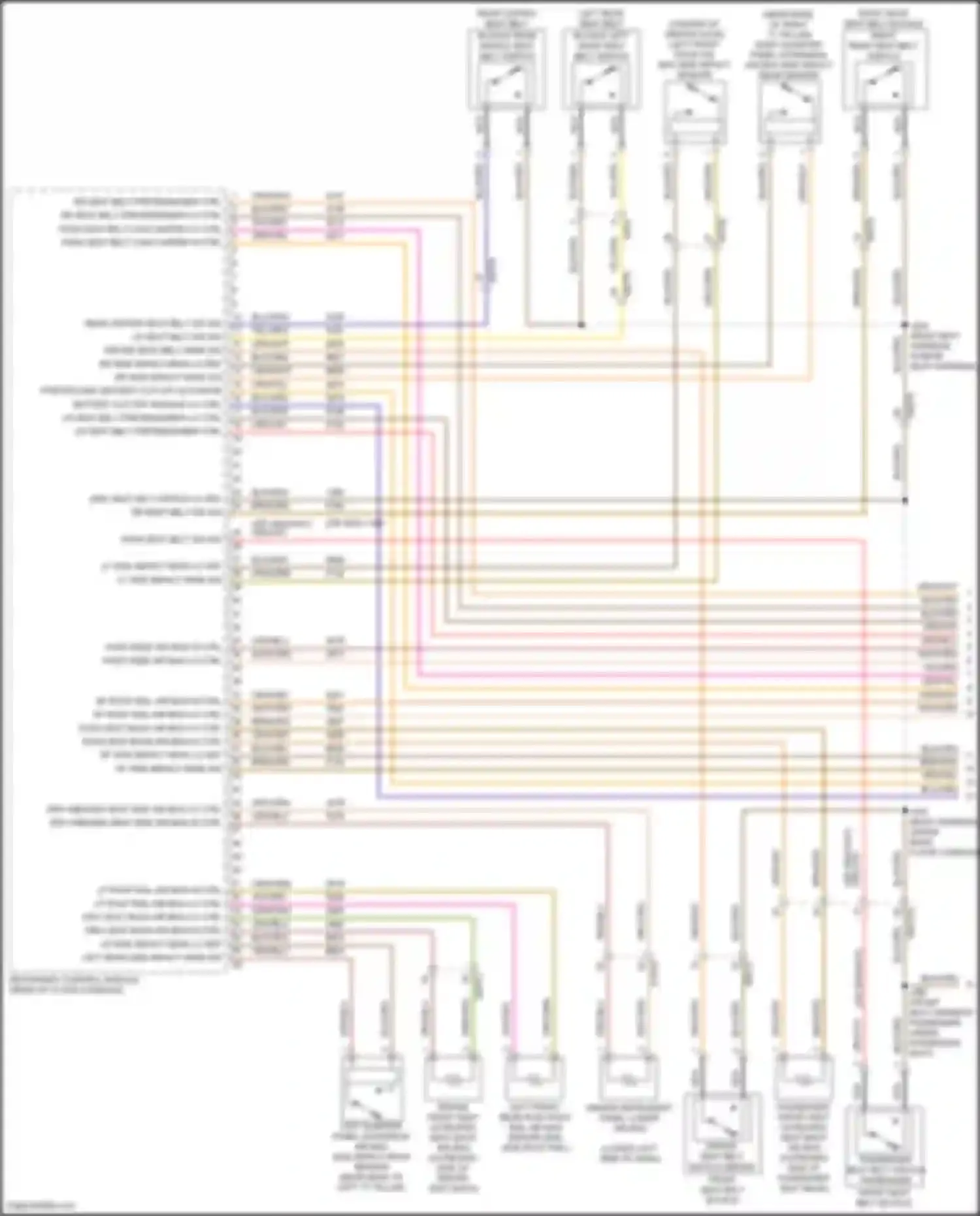 Lyriq Cadillac I (2022-2024): Supplemental restraints circuit (1 of 3)