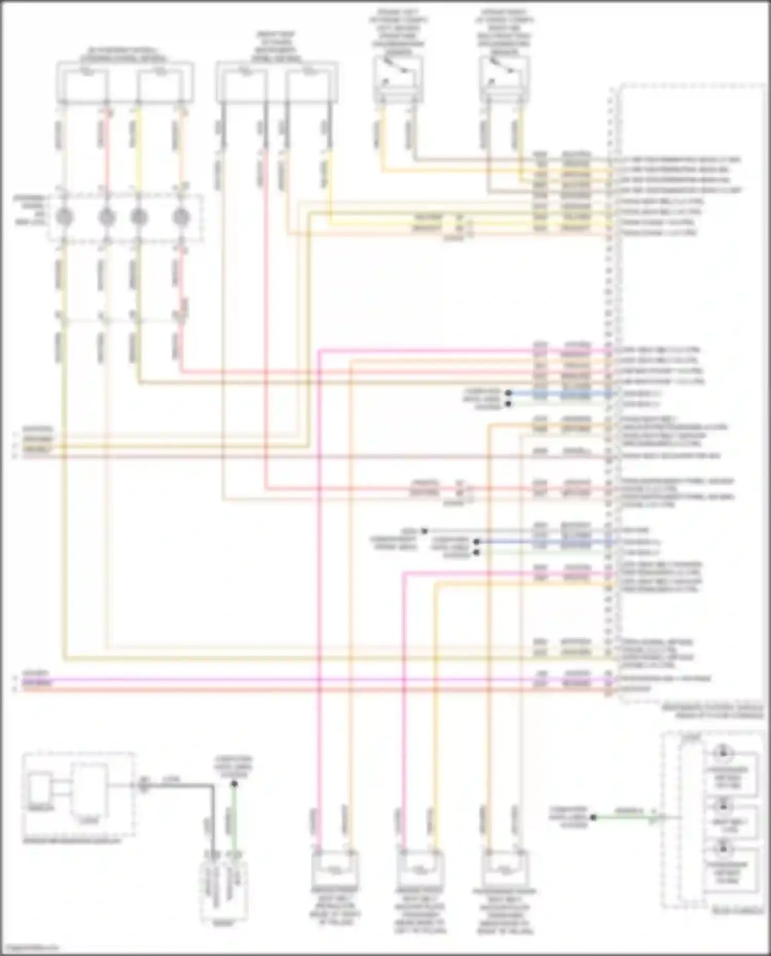 Lyriq Cadillac I (2022-2024): Supplemental restraints circuit (3 of 3)