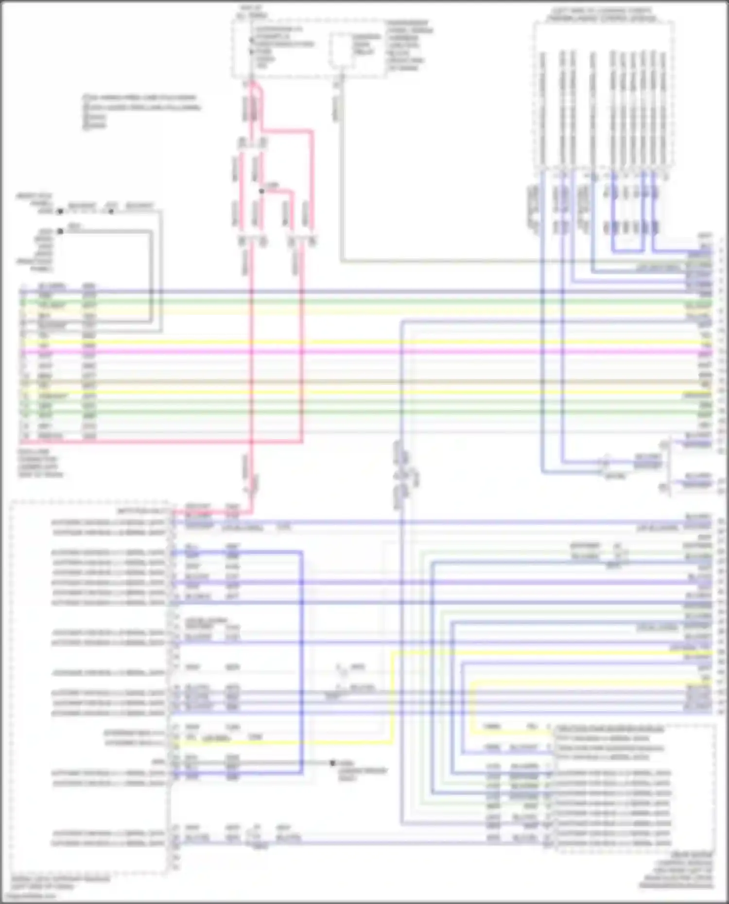 Wiring diagram batt pos volt for Cadillac Lyriq I (2022-2024) (2 of 26)