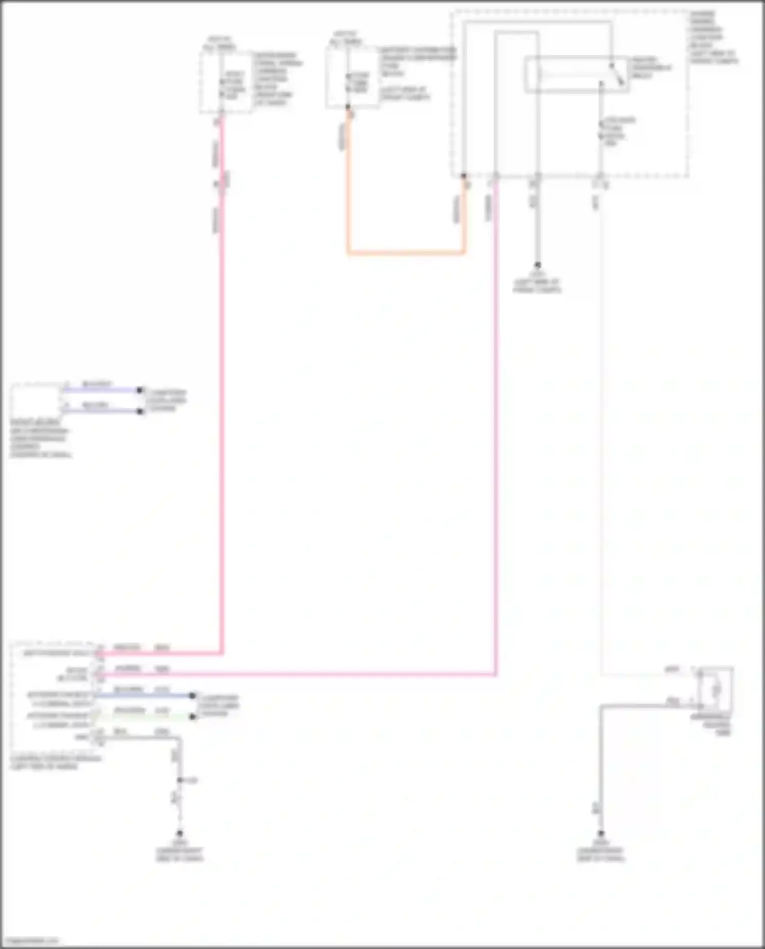 Wiring diagram batt positive volt for Cadillac Lyriq I (2022-2024) (3 of 8)