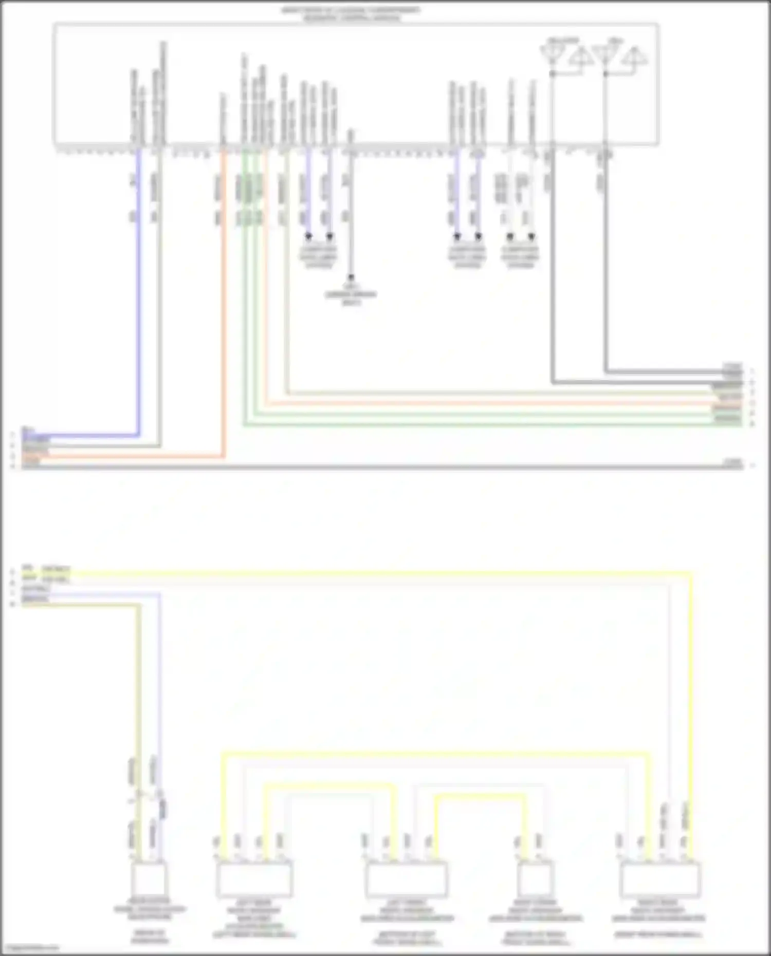 Wiring diagram blu/wht for Cadillac Lyriq I (2022-2024) (9 of 49)