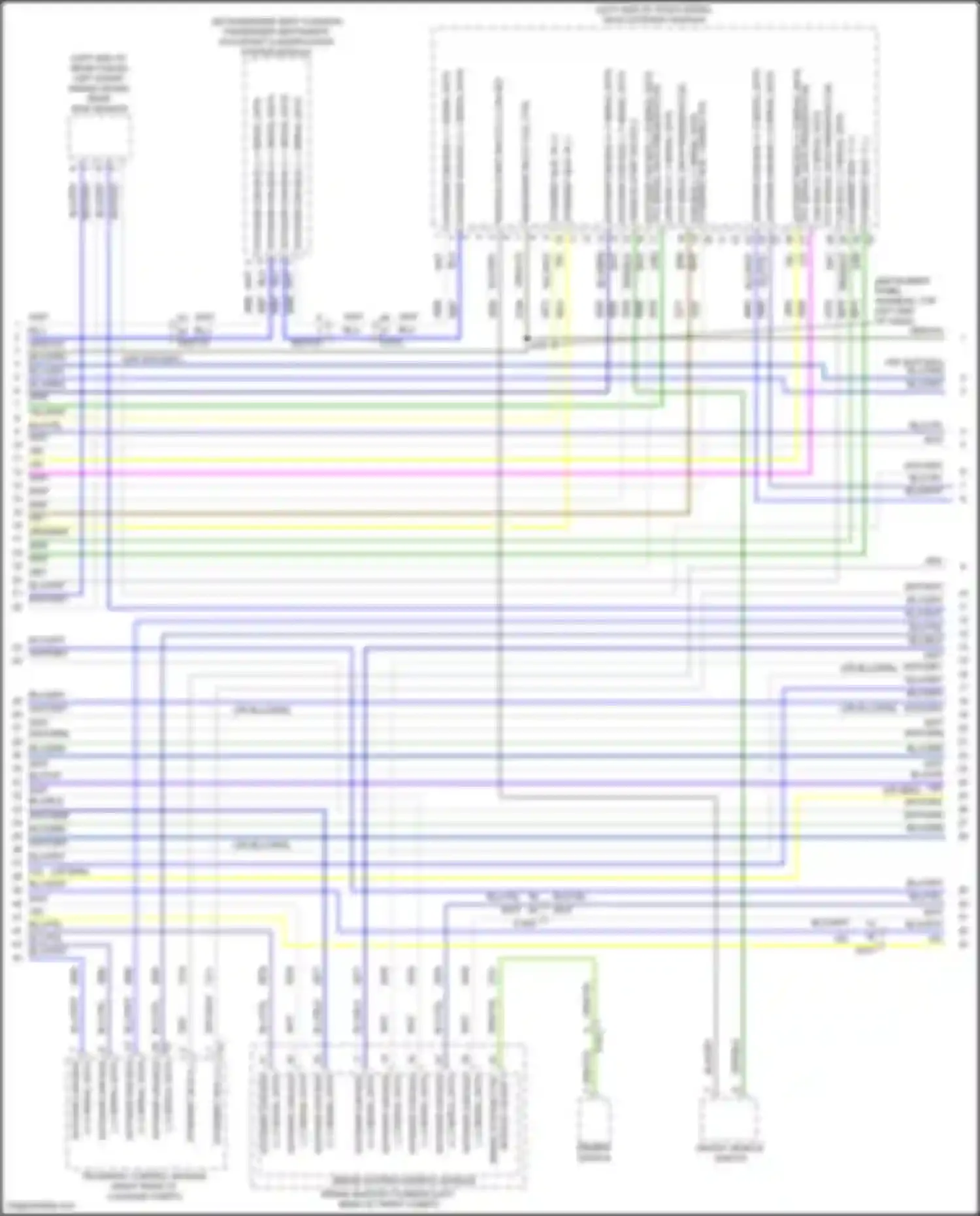 Wiring diagram blu/yel for Cadillac Lyriq I (2022-2024) (24 of 65)