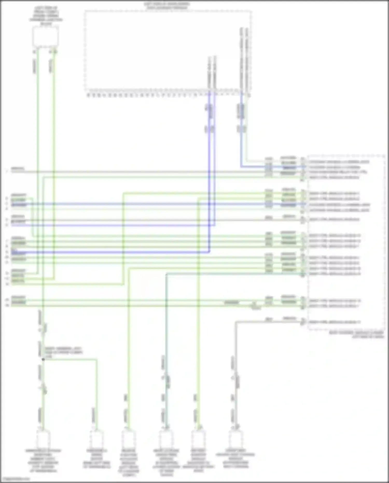 Wiring diagram body ctrl module lin bus 9 for Cadillac Lyriq I (2022-2024) (1 of 1)