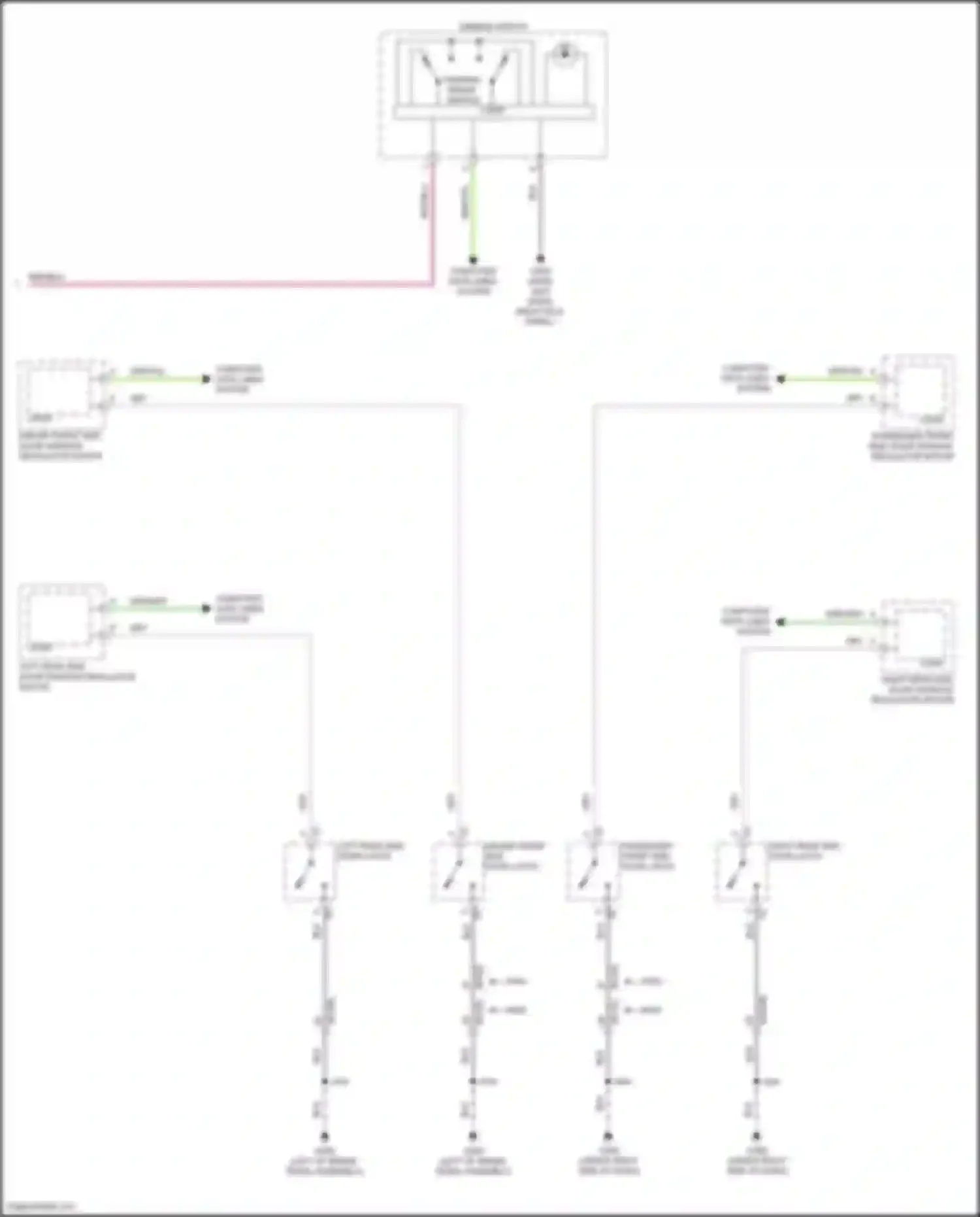 Wiring diagram computer data lines system for Cadillac Lyriq I (2022-2024) (5 of 106)