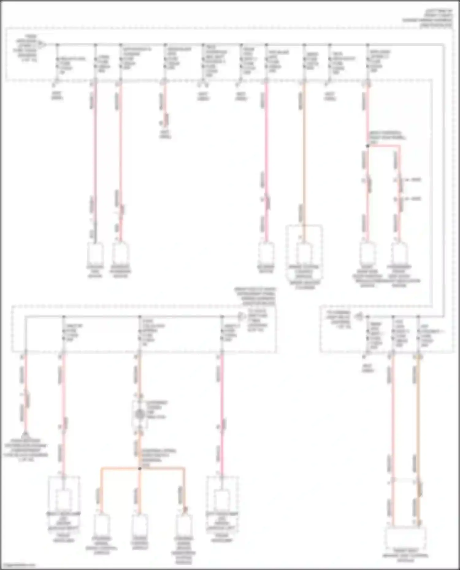 Wiring diagram cooling fan motor for Cadillac Lyriq I (2022-2024) (5 of 5)