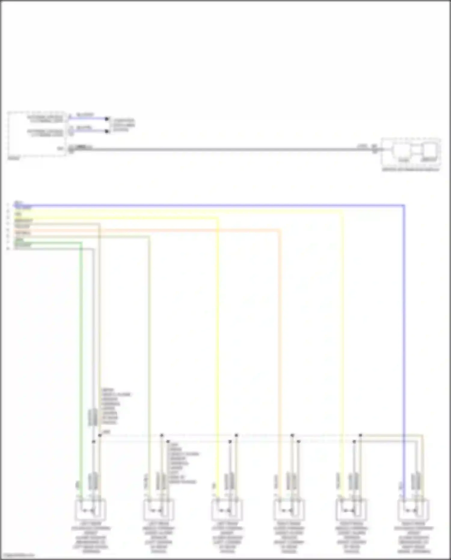 Wiring diagram driver information display for Cadillac Lyriq I (2022-2024) (23 of 23)