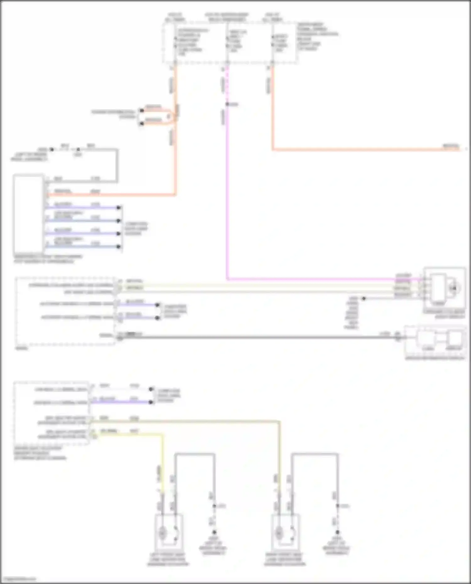 Wiring diagram drv seat rr haptic movement motor ctrl for Cadillac Lyriq I (2022-2024) (1 of 1)