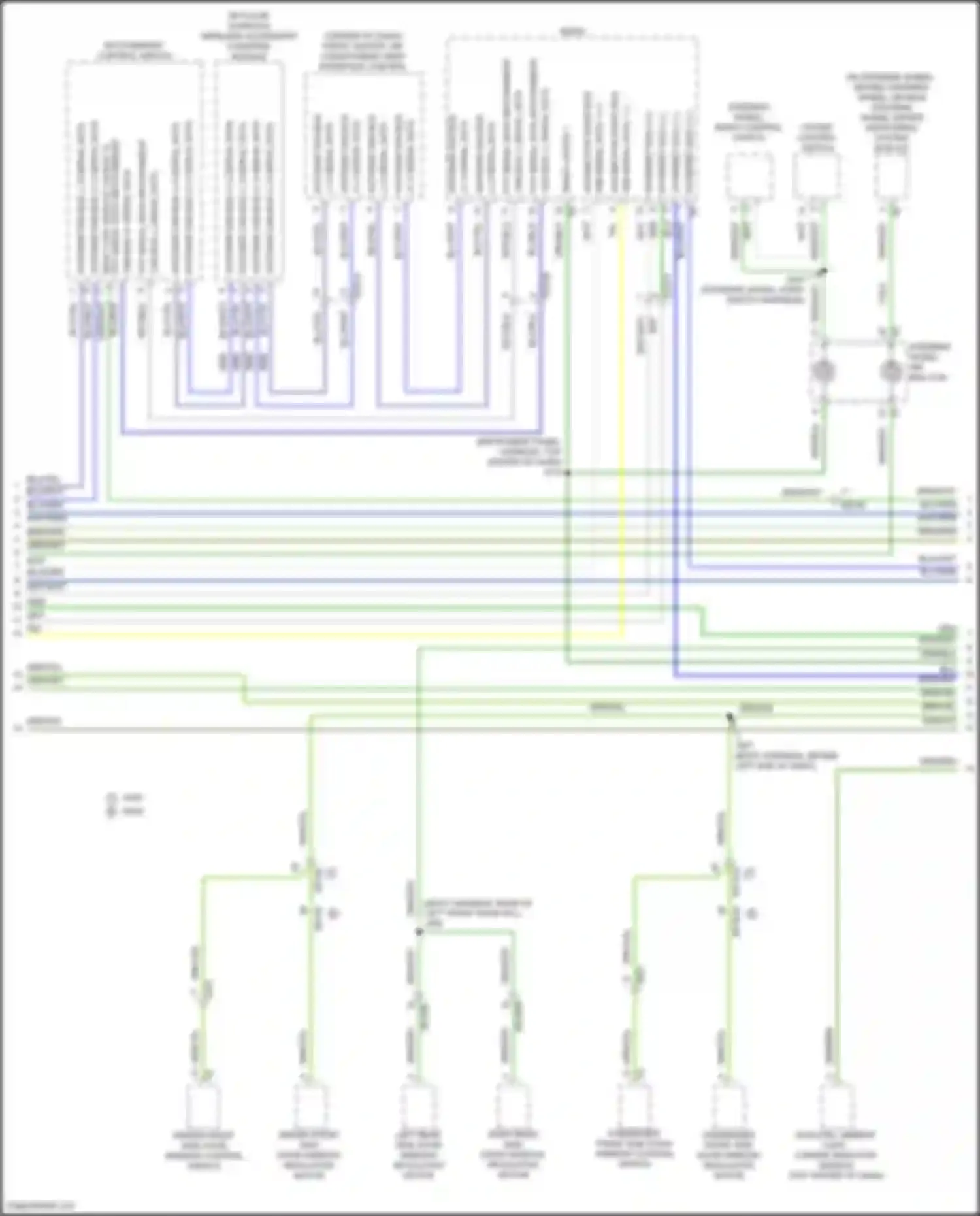 Wiring diagram grn/blk for Cadillac Lyriq I (2022-2024) (11 of 52)