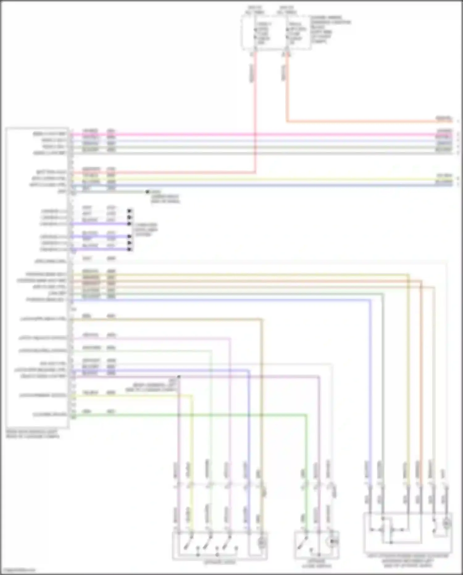 Wiring diagram mtr 2 open ctrl for Cadillac Lyriq I (2022-2024) (1 of 1)