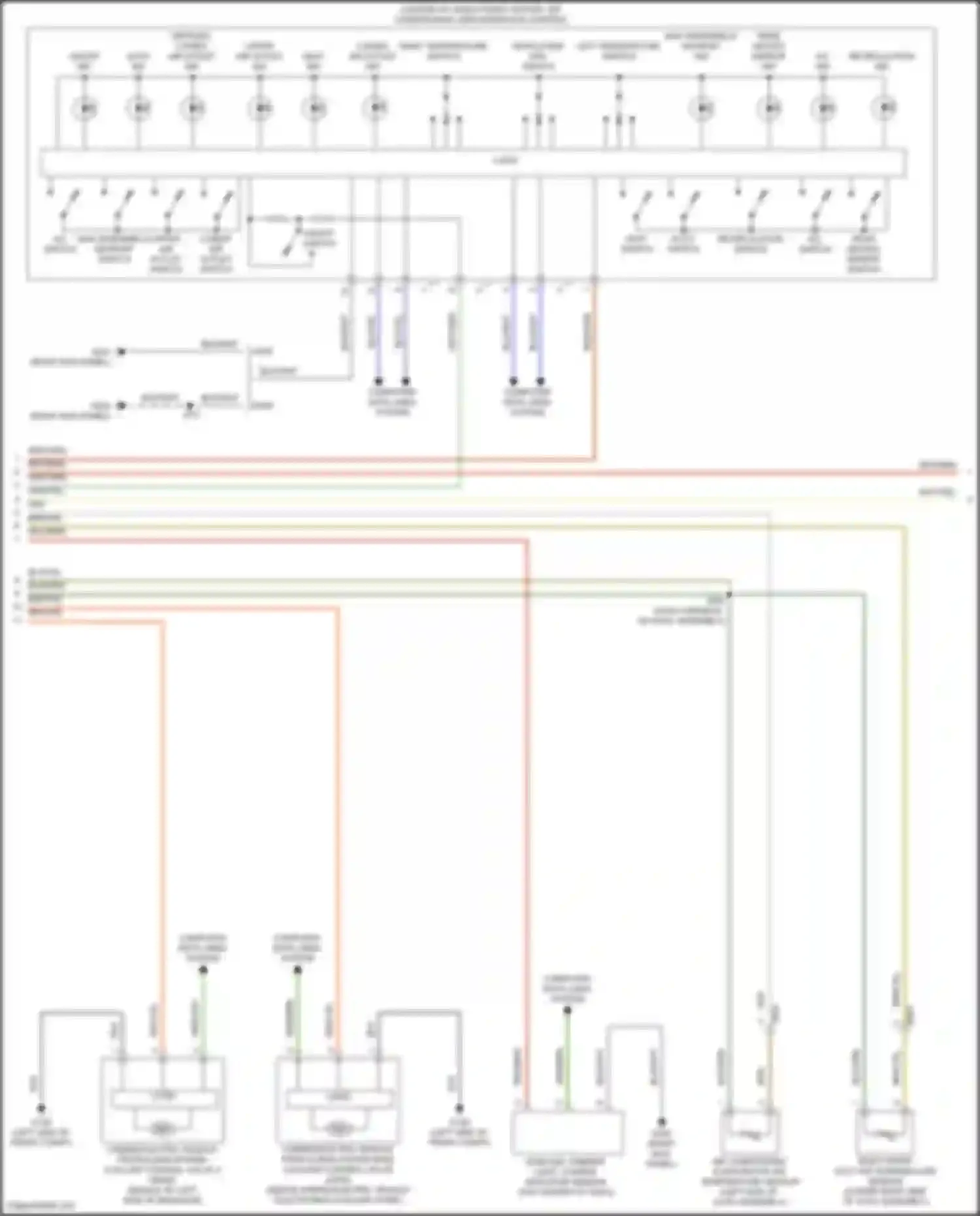 Wiring diagram right temperature switch for Cadillac Lyriq I (2022-2024) (1 of 1)