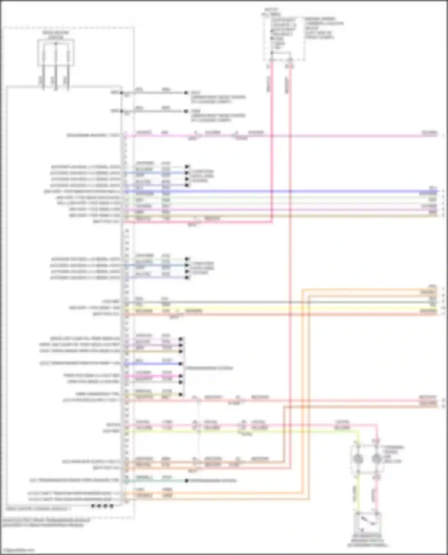 Wiring diagram vio/wht for Cadillac Lyriq I (2022-2024) (21 of 22)