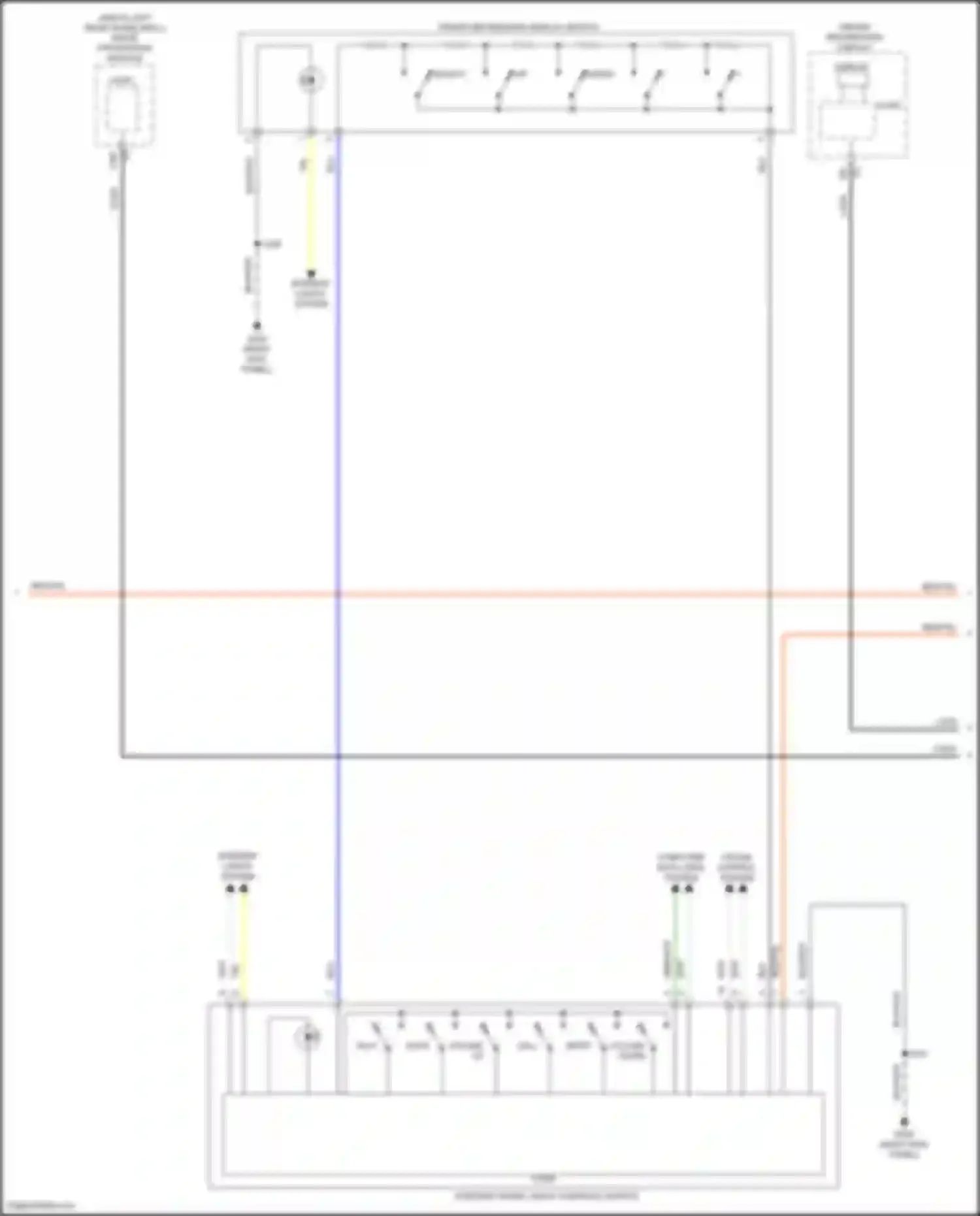 Wiring diagram volume up for Cadillac Lyriq I (2022-2024) (1 of 2)