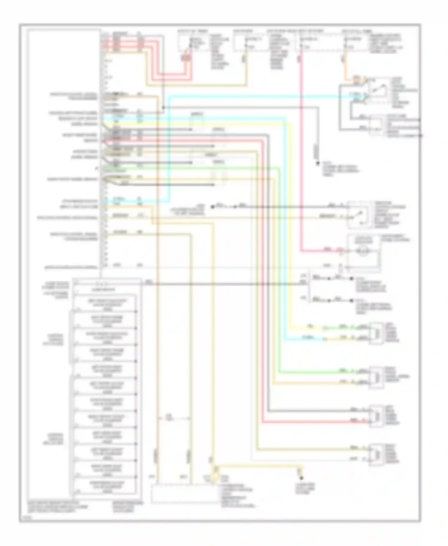 Seville Cadillac IV (1992-1997): Anti-lock brake circuits