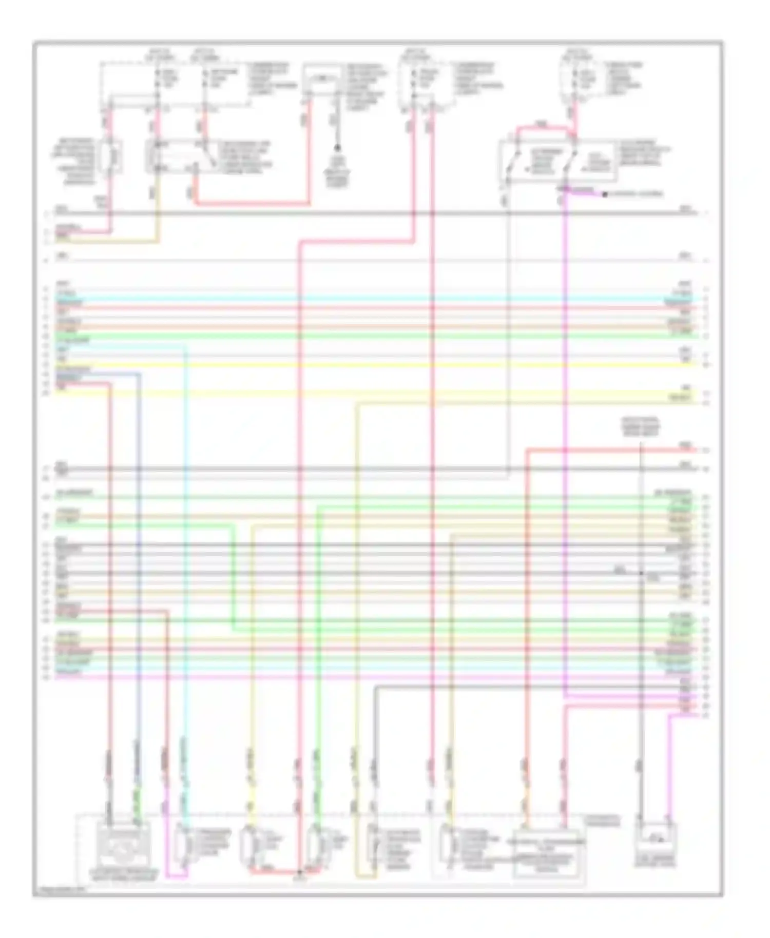 Seville Cadillac V (1998-2004): Wiring diagram engine performance 4.6l vin 9s (4 of 5)