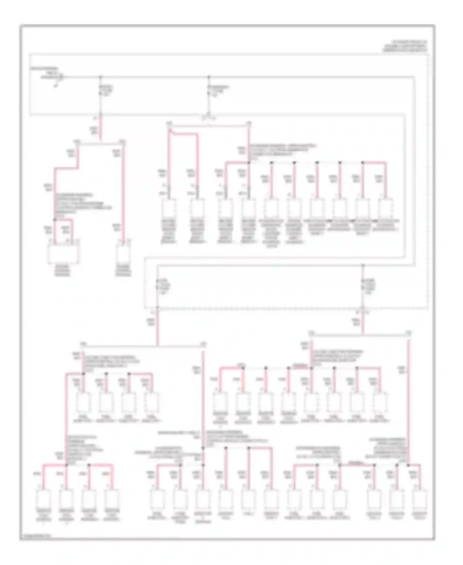 Wiring diagram bank 2 sensor 1 bank 1 sensor 1 for Cadillac SRX I (2003-2009) (1 of 1)