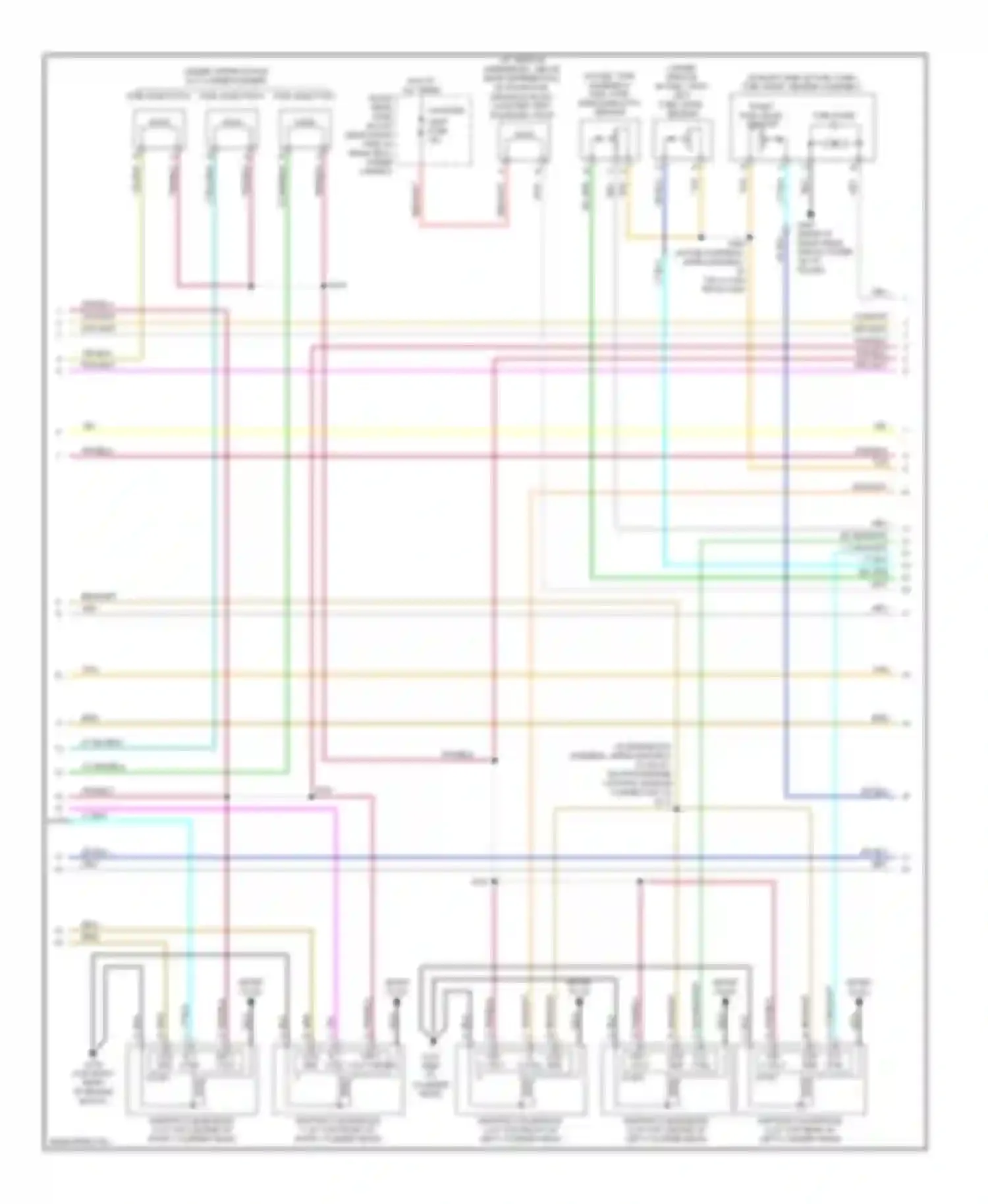 Wiring diagram ic 6 ctrl ign 1 volt low ref for Cadillac SRX I (2003-2009) (1 of 1)