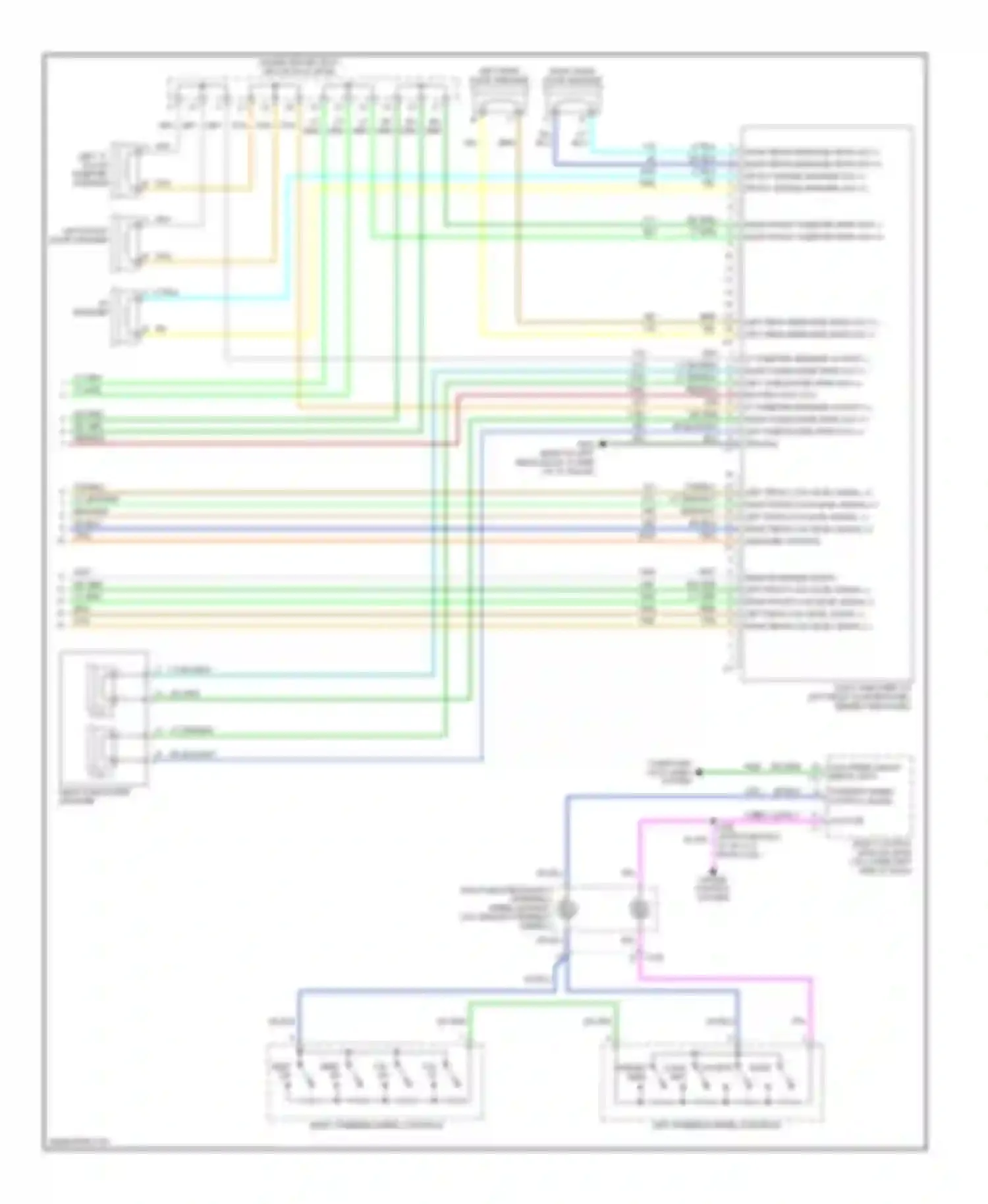Wiring diagram lt blu for Cadillac SRX I (2003-2009) (45 of 51)