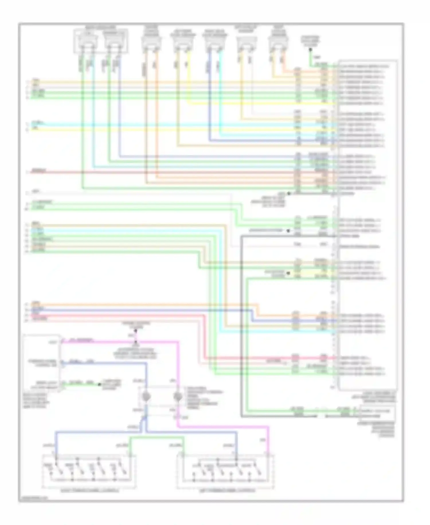 Wiring diagram lt blu for Cadillac SRX I (2003-2009) (49 of 51)