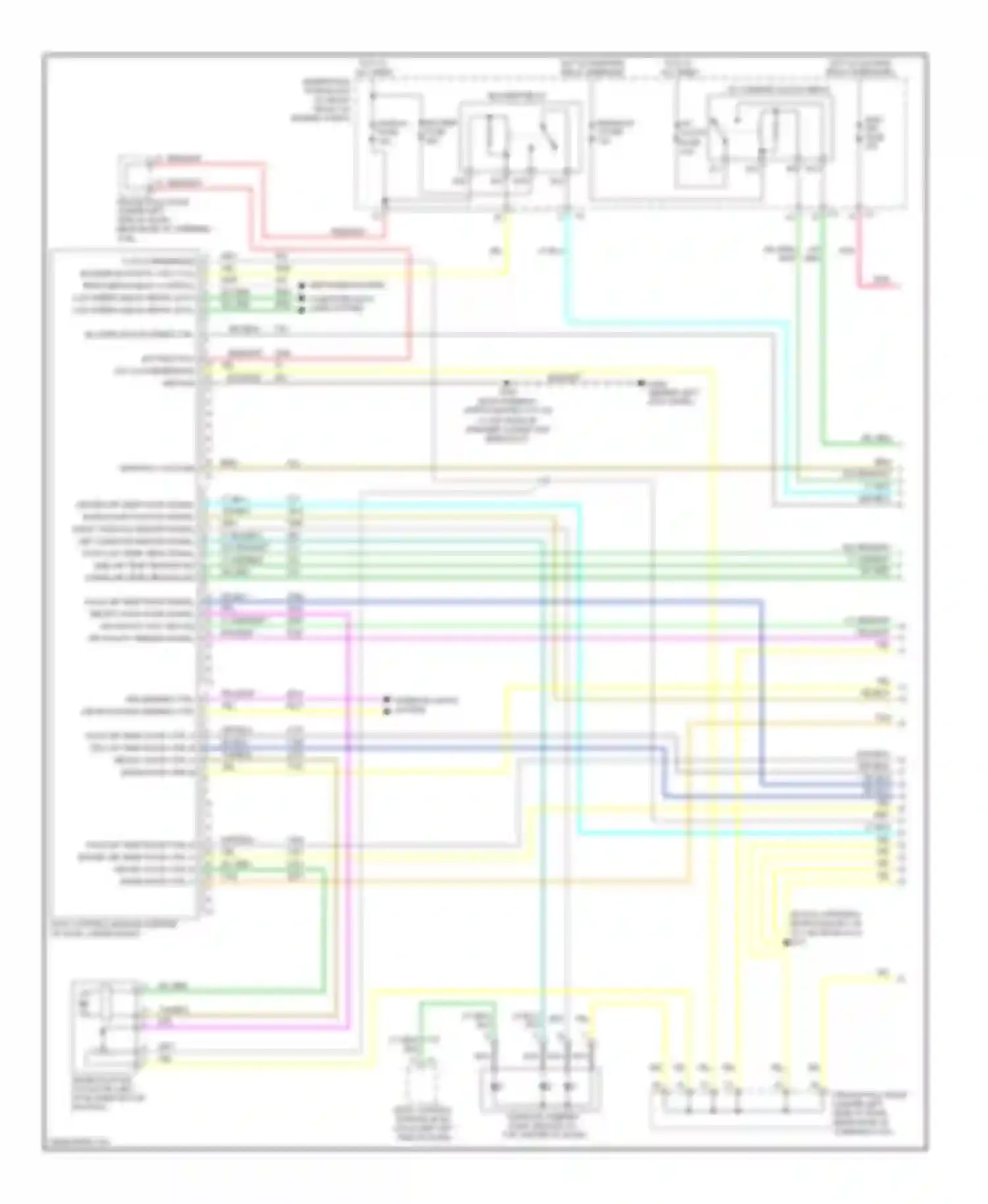 Wiring diagram lt grn for Cadillac SRX I (2003-2009) (6 of 49)