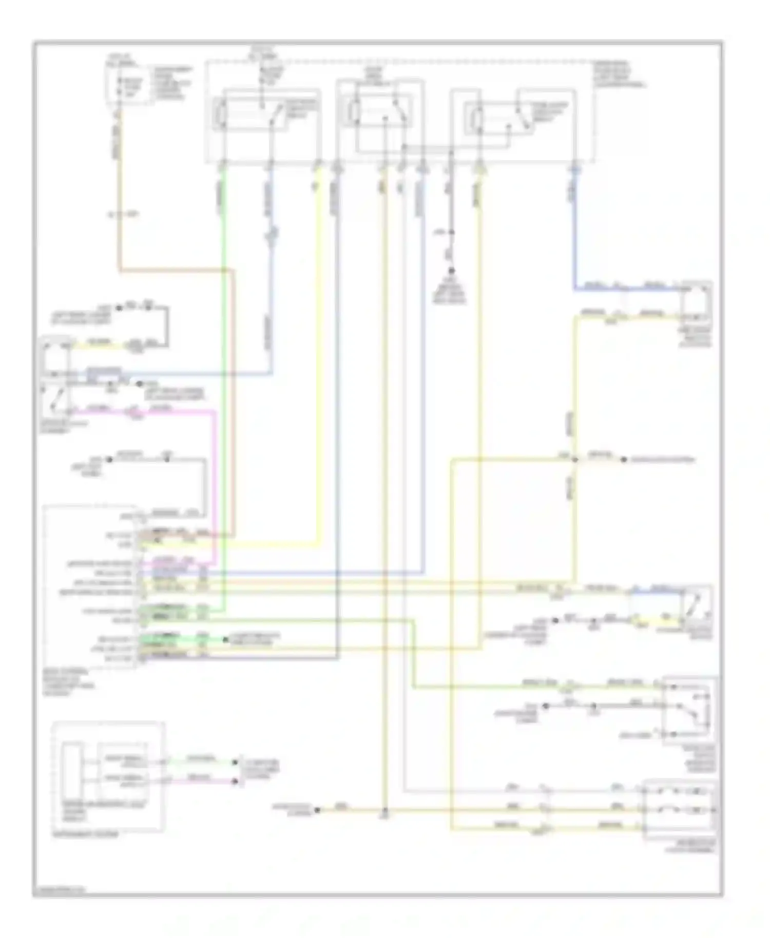 Wiring diagram 8 24 latch rly sply volt hood ajar sw sig for Cadillac SRX II facelift (2012-2016) (1 of 1)