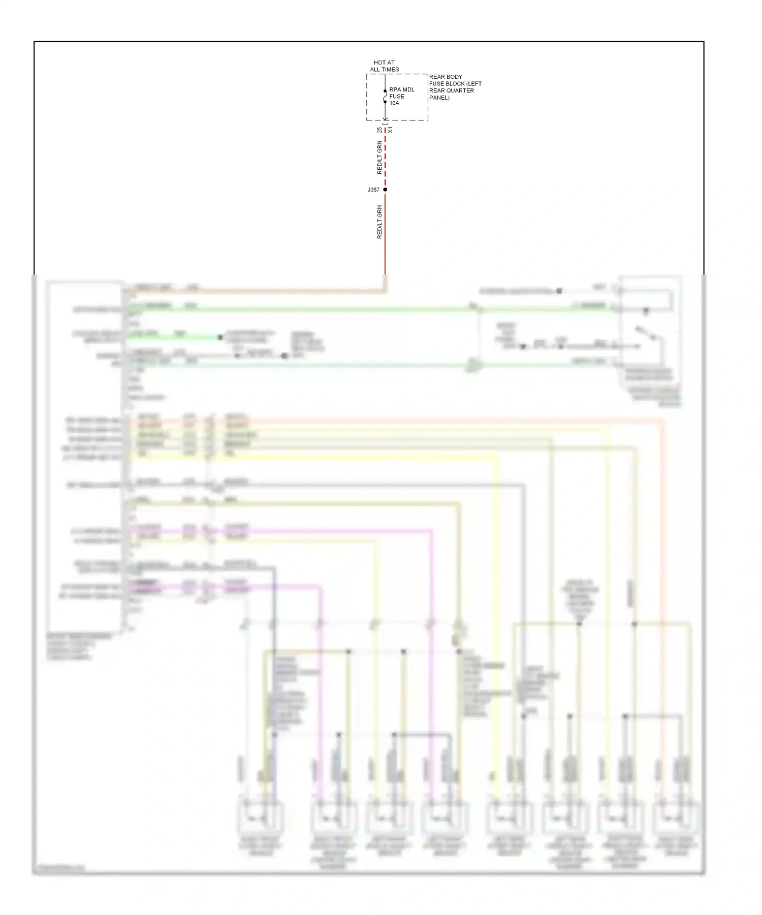 Cadillac SRX II facelift (2012-2016) blk wiring diagram  (57 of 97)