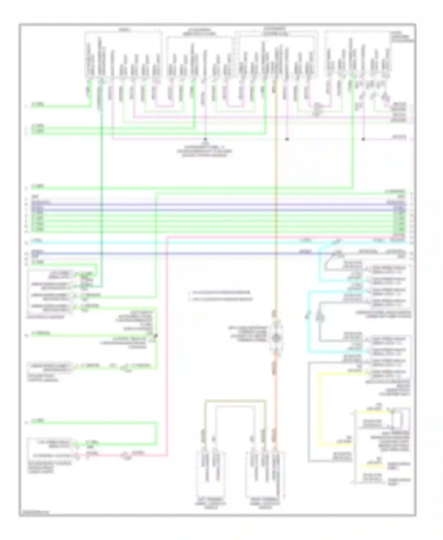 Wiring diagram brn for Cadillac SRX II facelift (2012-2016) (6 of 60)