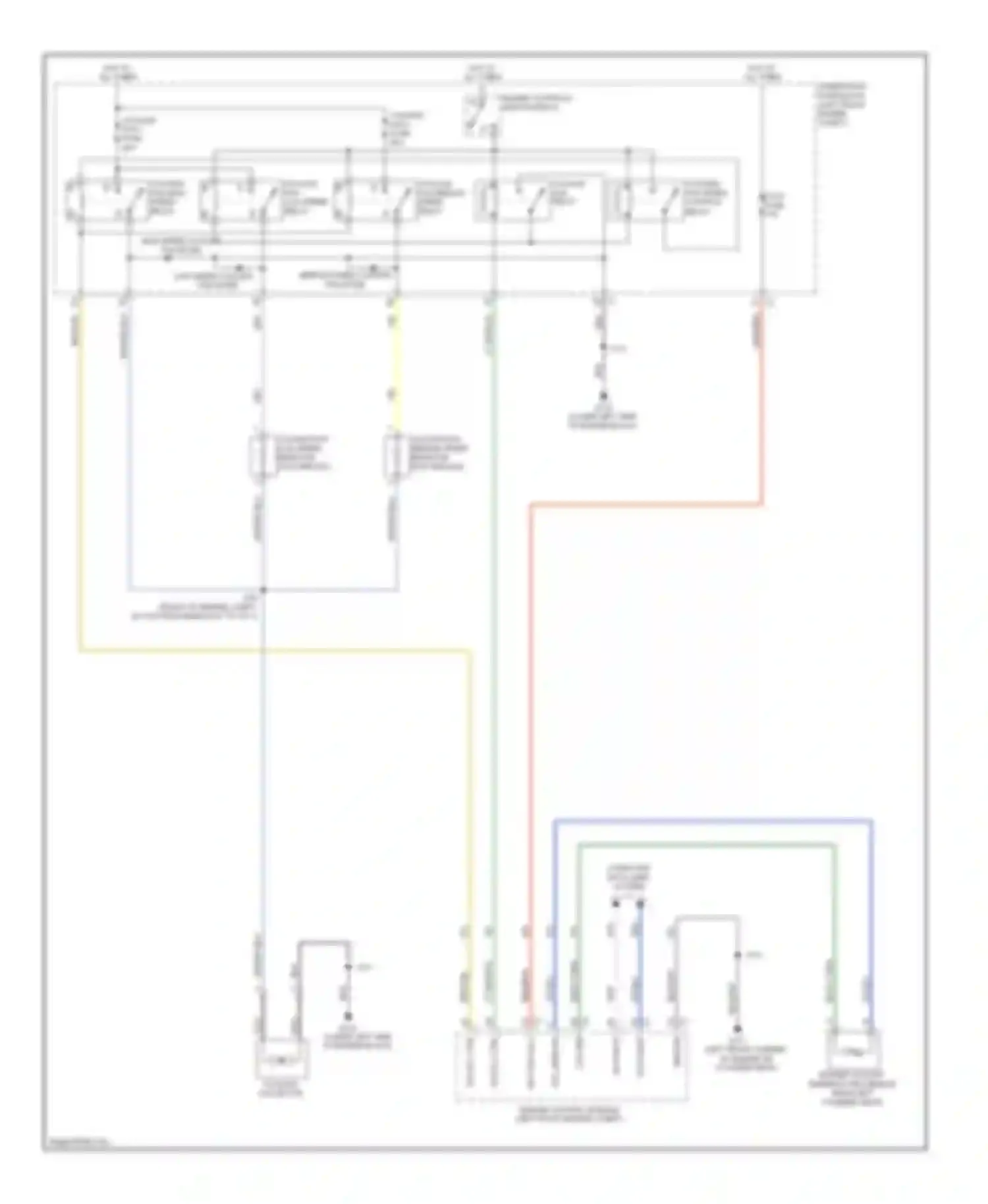 Wiring diagram engine controls ignition relay for Cadillac SRX II facelift (2012-2016) (4 of 6)