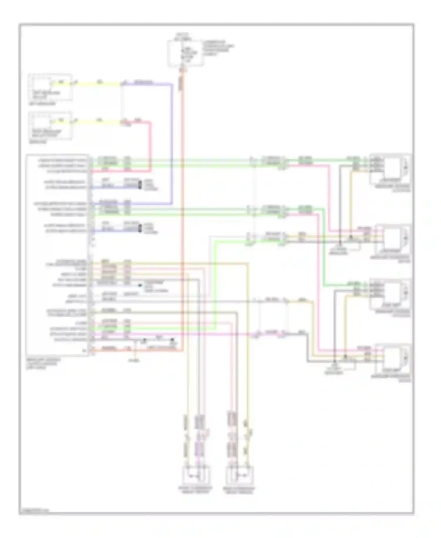 Wiring diagram wht for Cadillac SRX II facelift (2012-2016) (39 of 85)