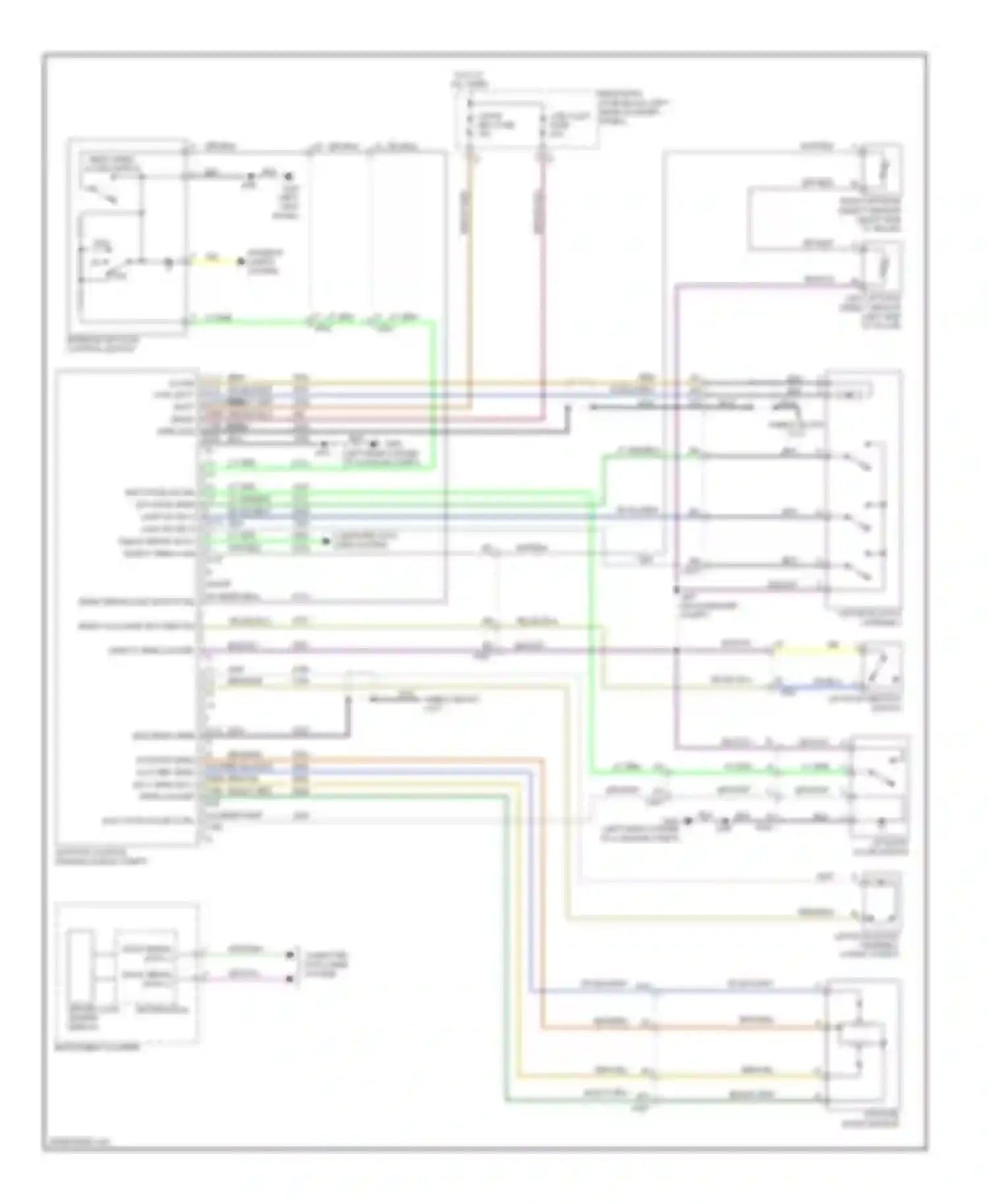 Wiring diagram wht/blk for Cadillac SRX II facelift (2012-2016) (11 of 11)
