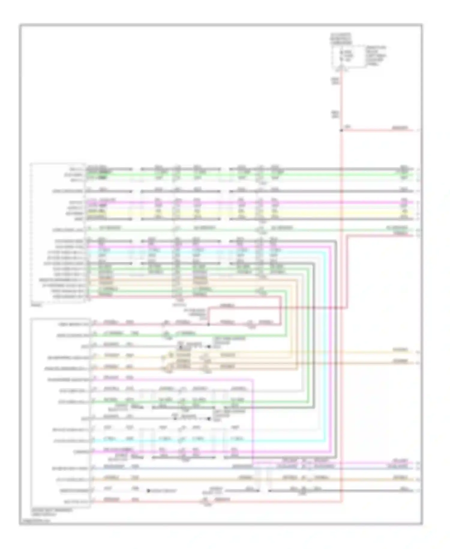 Wiring diagram lt grn for Cadillac SRX II (2009-2012) (39 of 45)