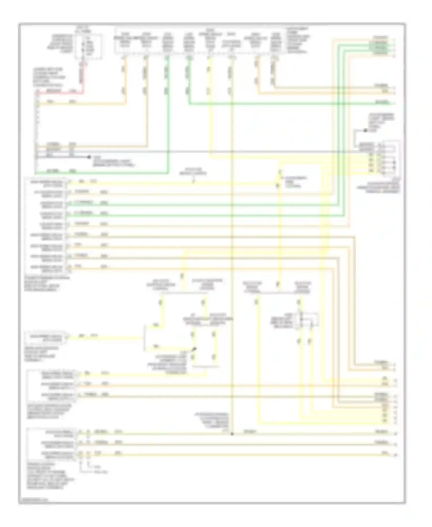 STS Cadillac I facelift (2007-2011): Computer data lines circuit (1 of 4)