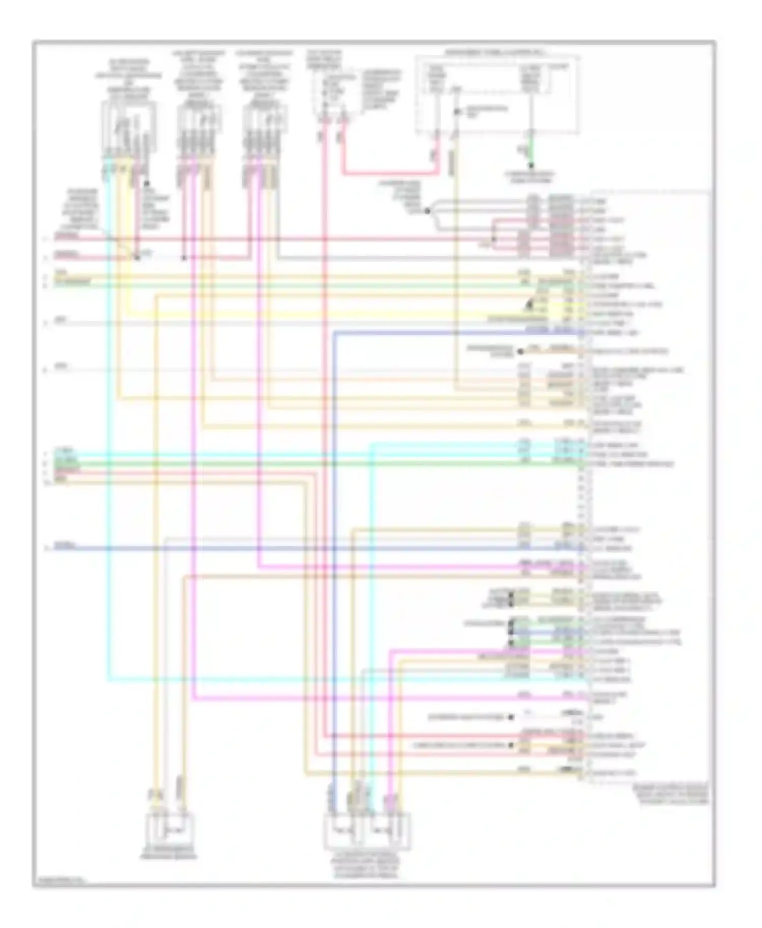 STS Cadillac I facelift (2007-2011): Wiring diagram engine performance 3.6l vin v (5 of 5)