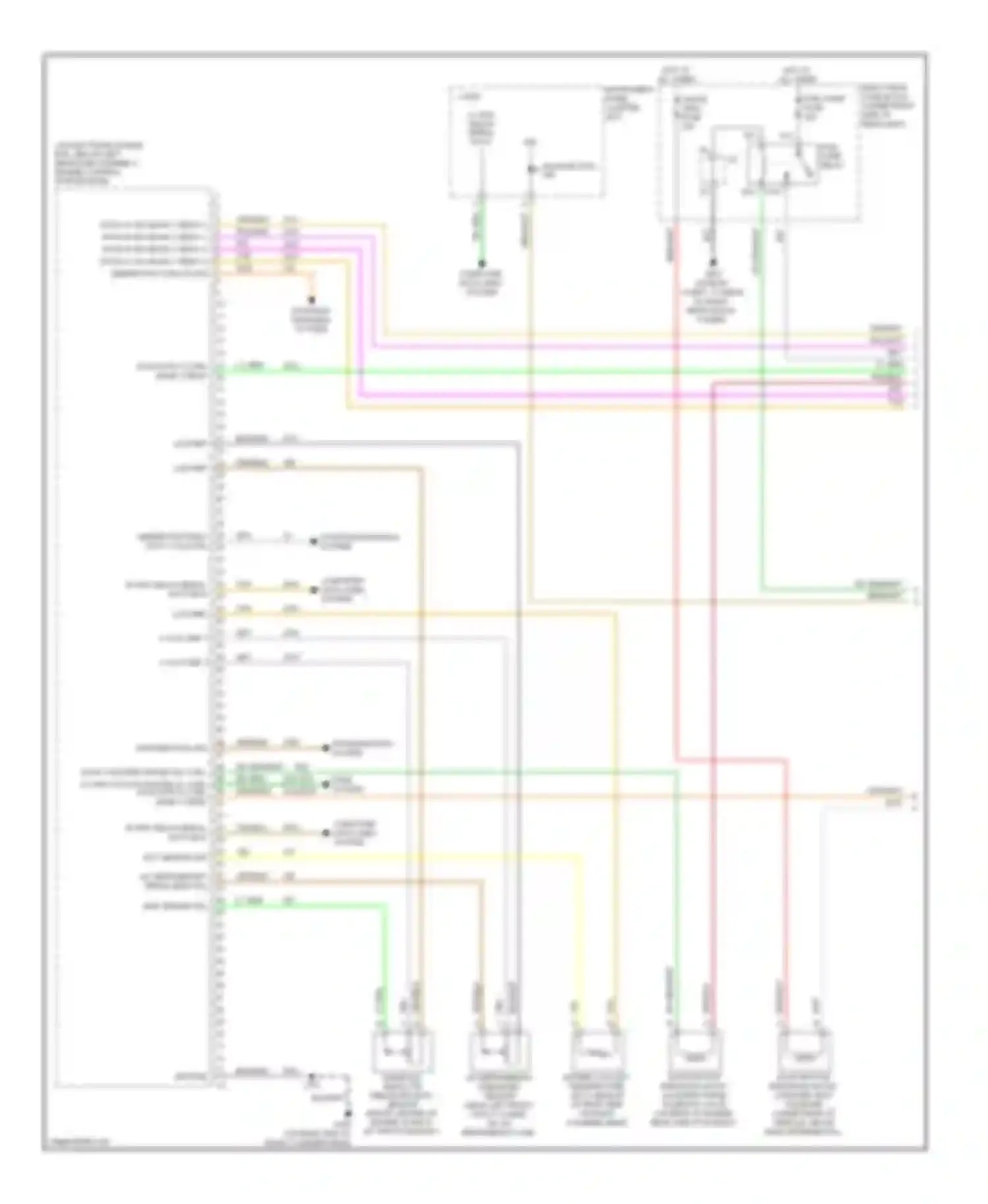STS Cadillac I facelift (2007-2011): Wiring diagram engine performance 4.6l vin a (1 of 6)