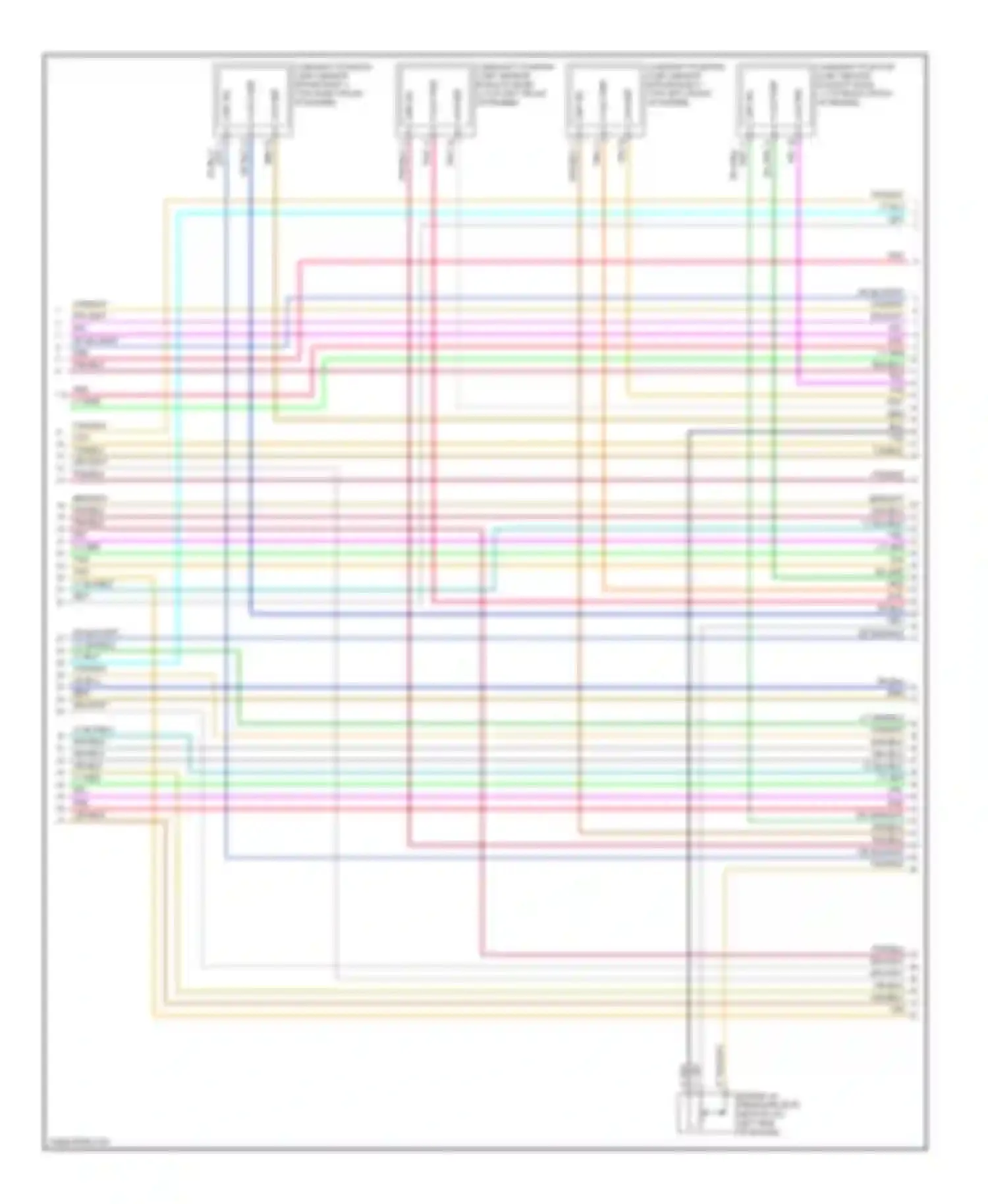STS Cadillac I facelift (2007-2011): Wiring diagram engine performance 4.6l vin a (5 of 6)