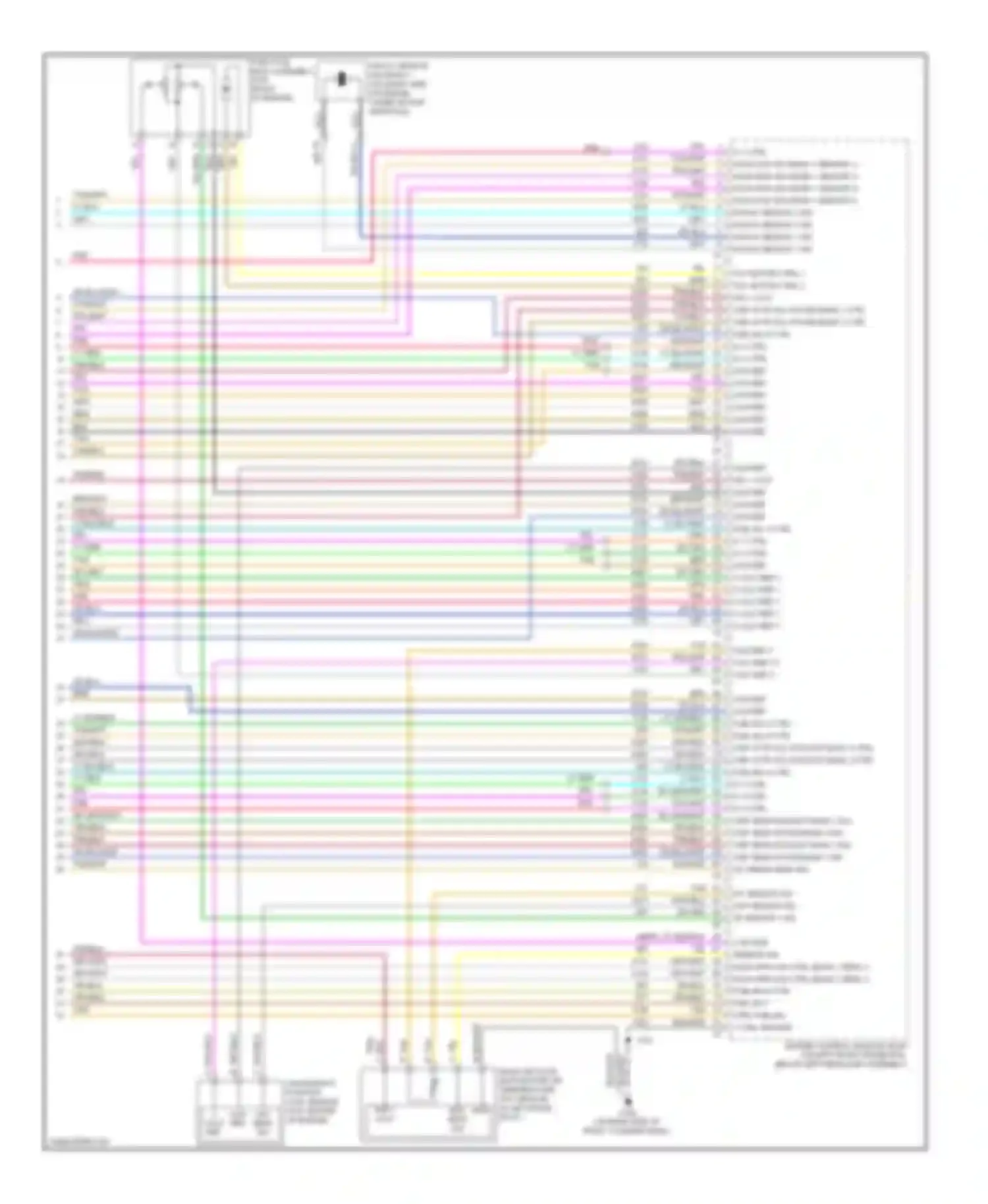 STS Cadillac I facelift (2007-2011): Wiring diagram engine performance 4.6l vin a (6 of 6)
