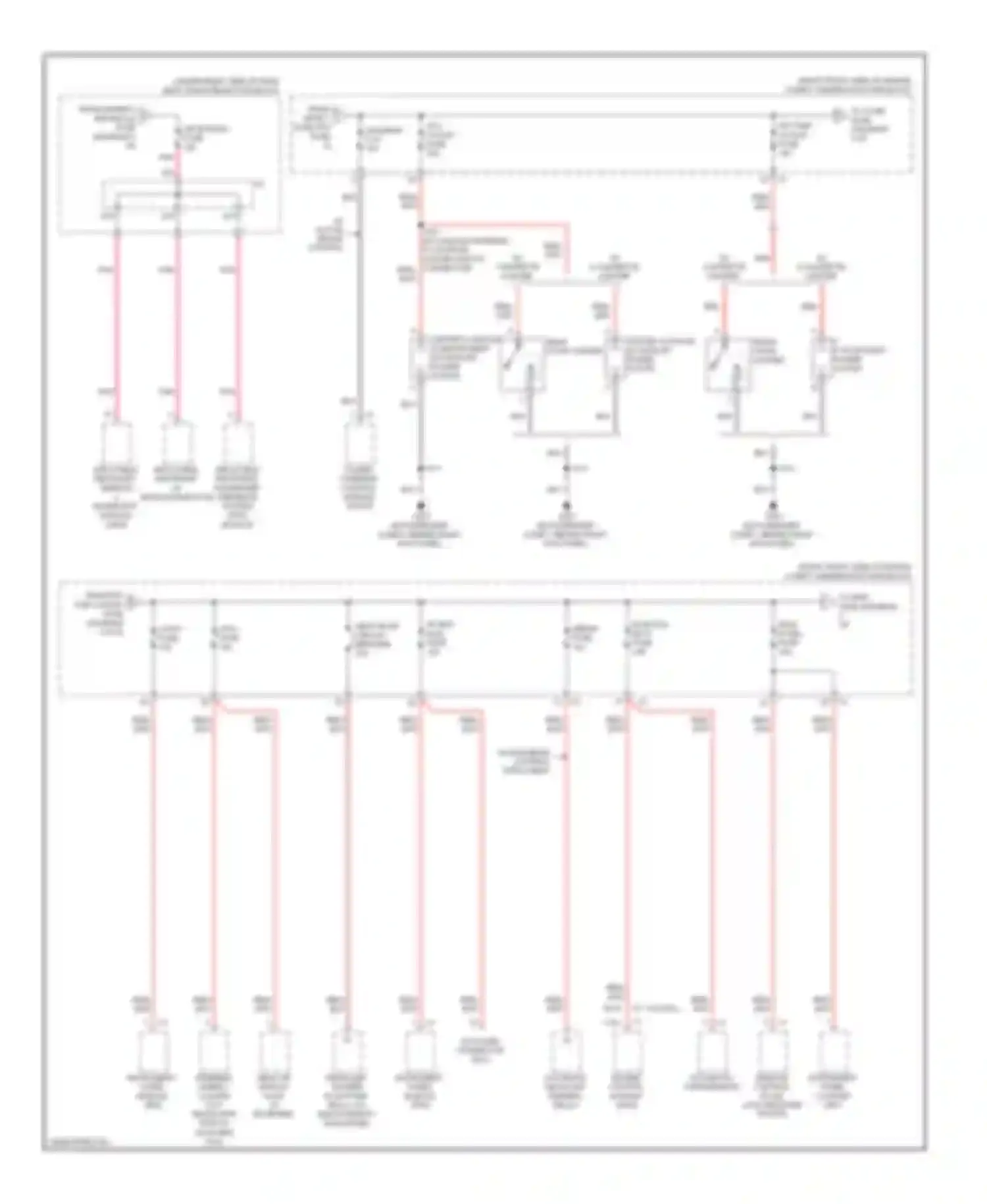 STS Cadillac I facelift (2007-2011): Power distribution circuit (4 of 6)