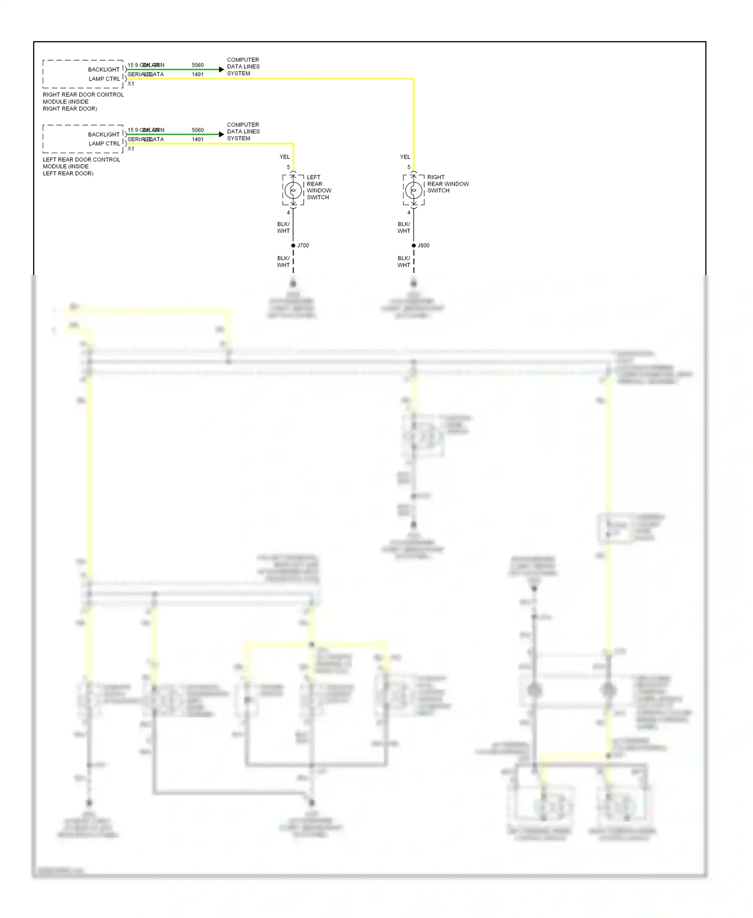 Cadillac STS I facelift (2007-2011) computer data lines system wiring diagram  (36 of 62)