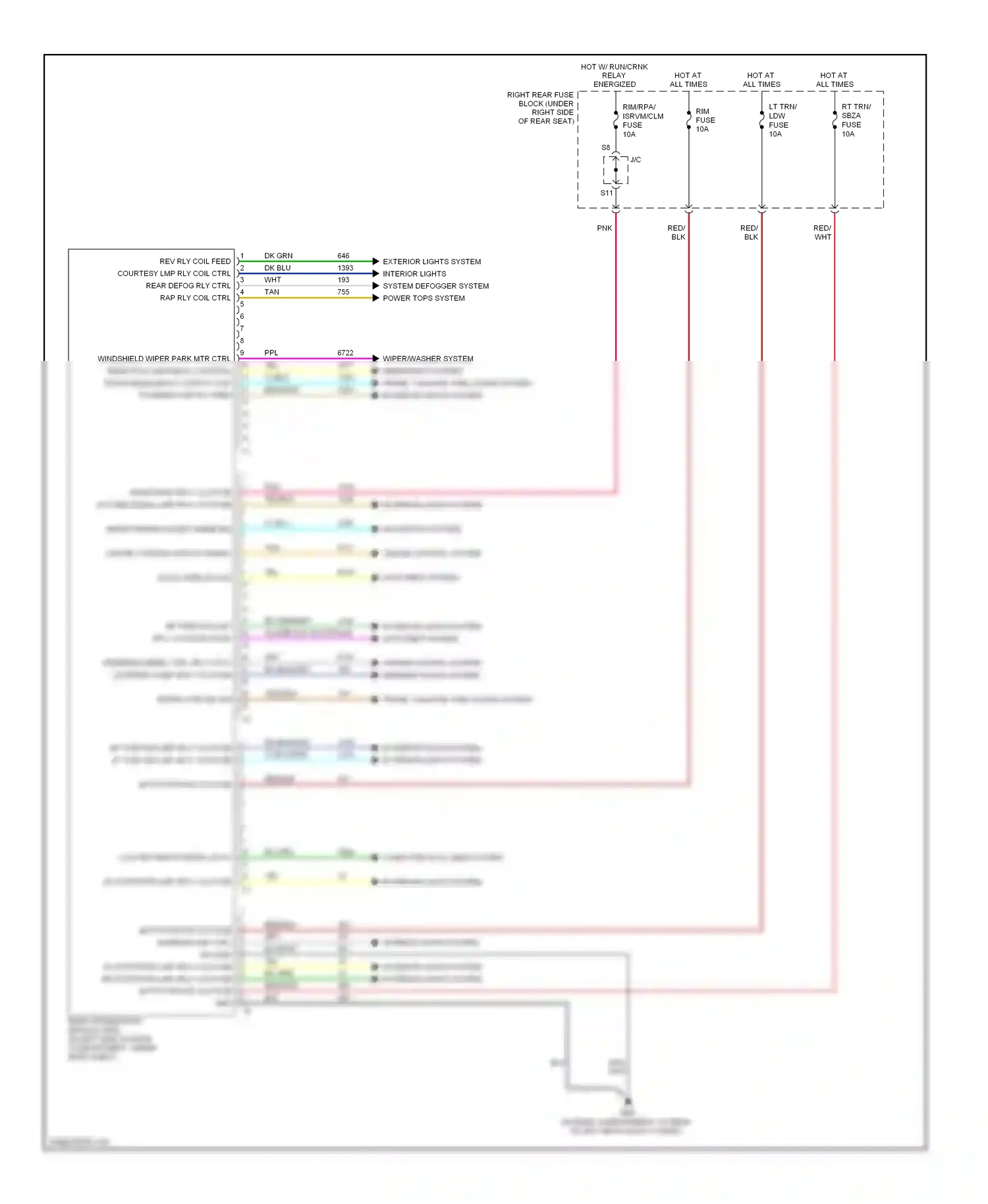 Cadillac STS I facelift (2007-2011) computer data lines system wiring diagram  (10 of 62)